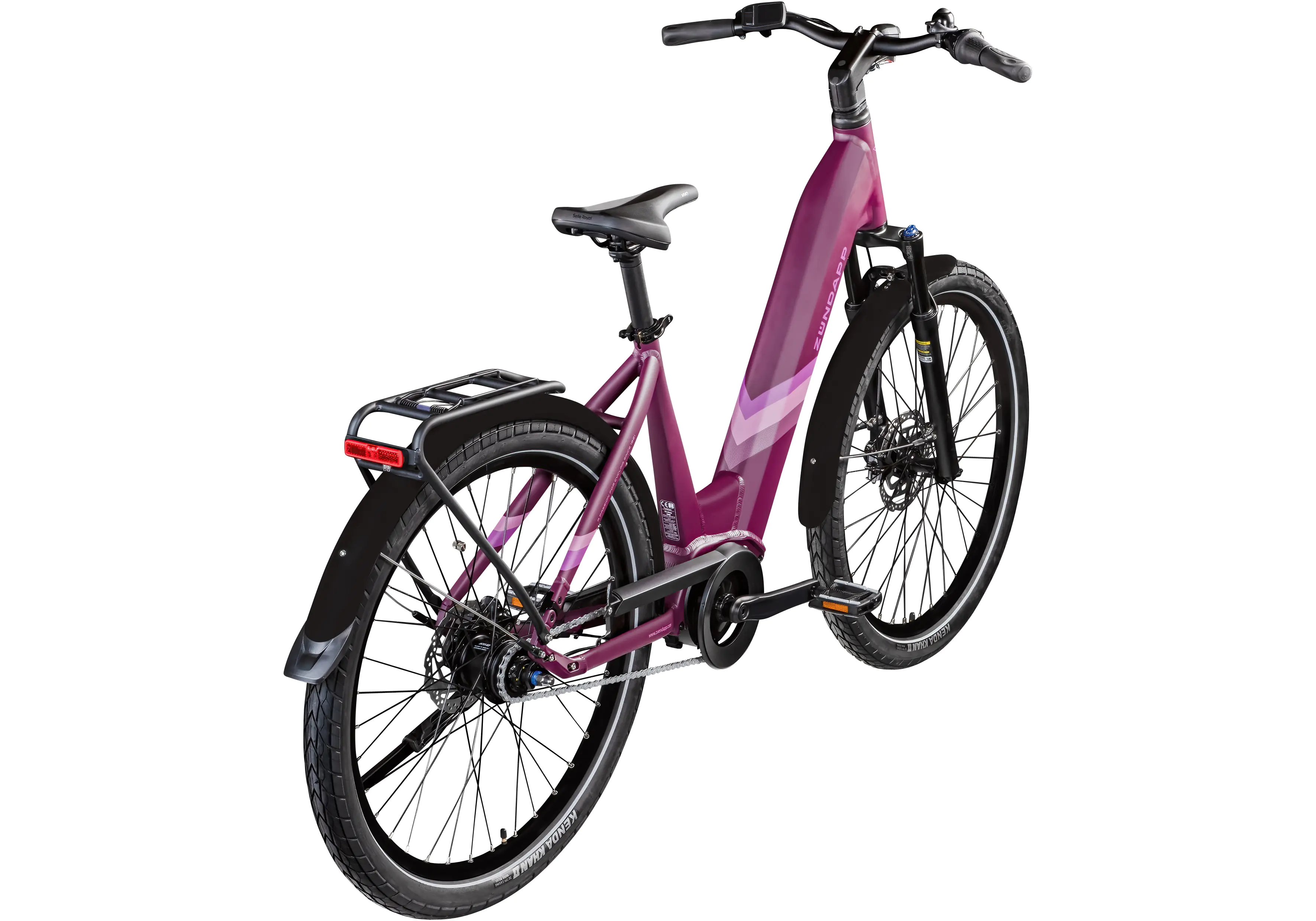 Zündapp E-Bike City X800 27,5 Zoll 7-Gang 550 Wh purple violet