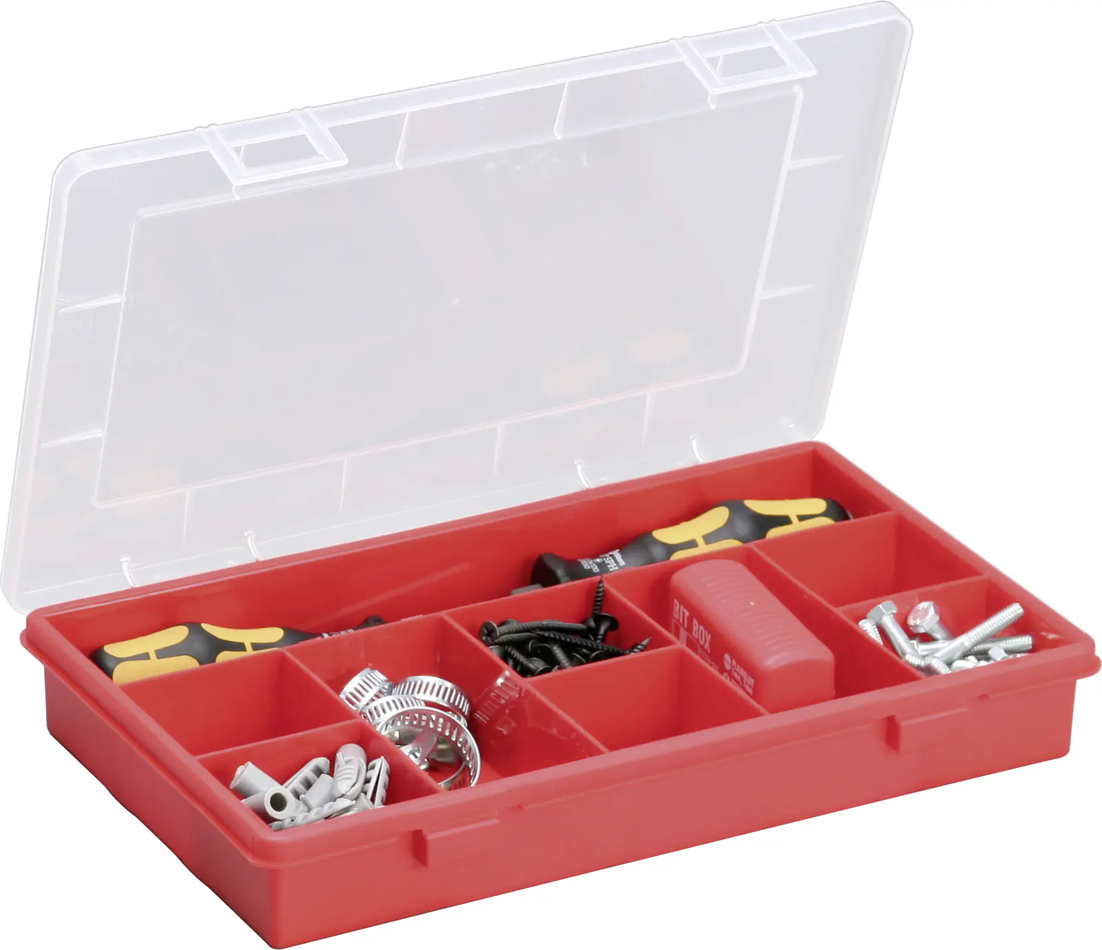 Allit Sortimentsk. 9 Fächer EuroPlus Basic 29/9 rot