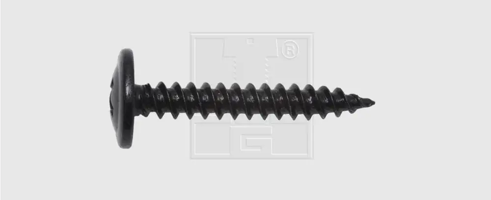 SWG Blechschraube mit Bund 4,2x19mm 10 Stück, schwarz SWG Blechschraube mit Bund 4,2x19mm 10 Stück, schwarz
