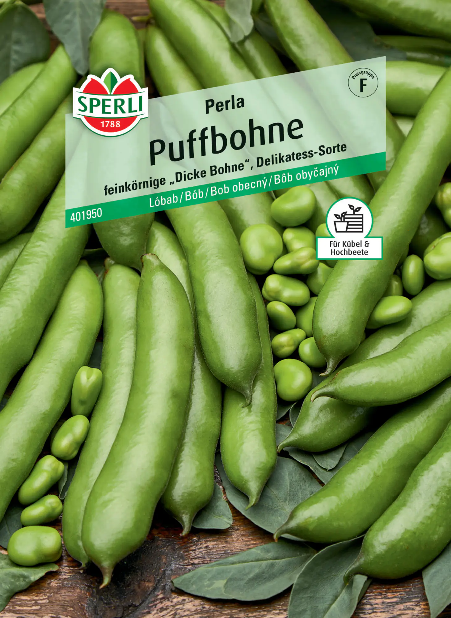 Sperli Puffbohne Perla