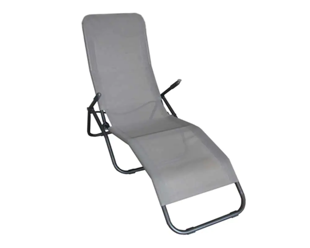 TrendLine Relaxliege Textilenbespannung taupe