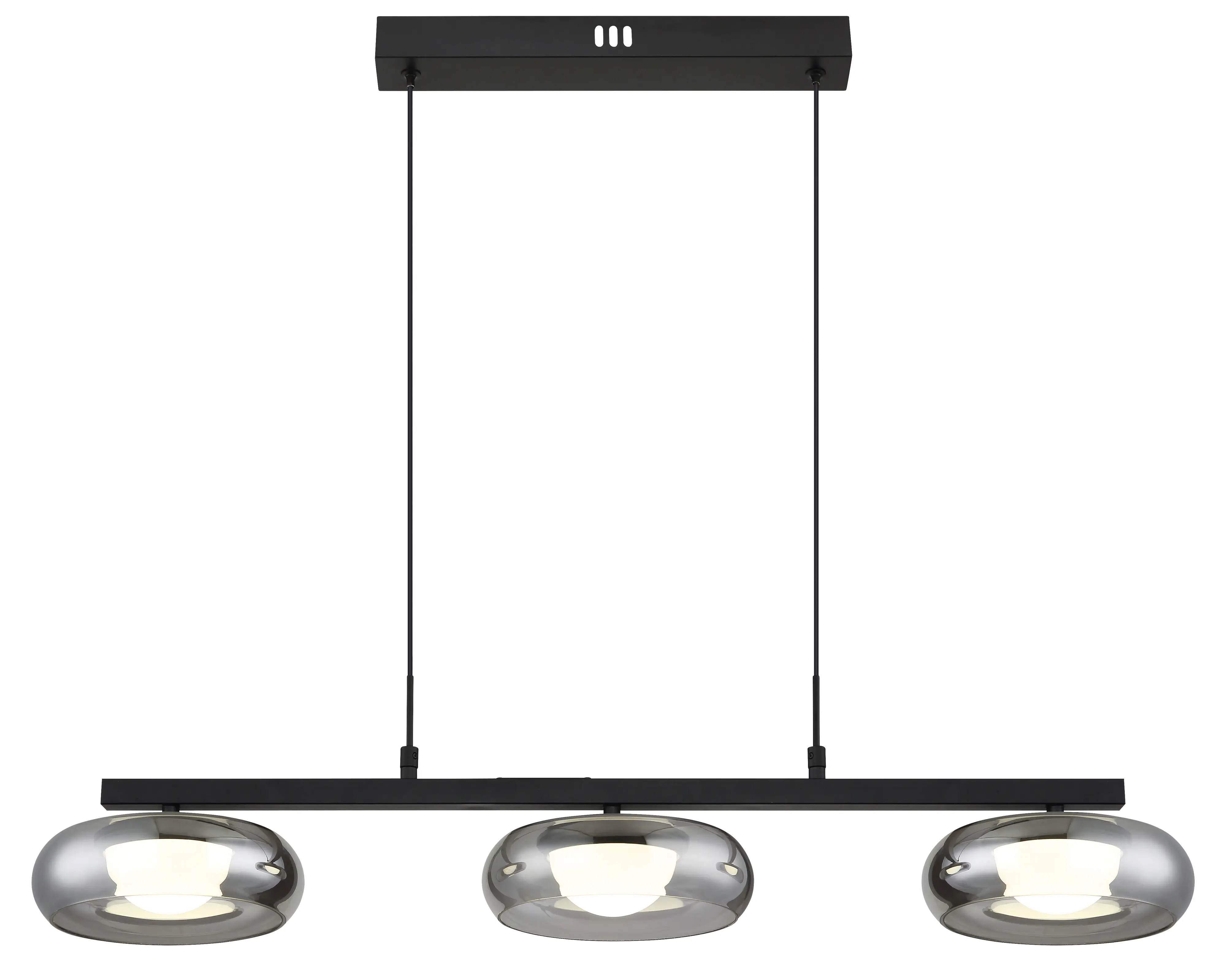 Globo Hängeleuchte Carlene 85 x 120 cm schwarz matt