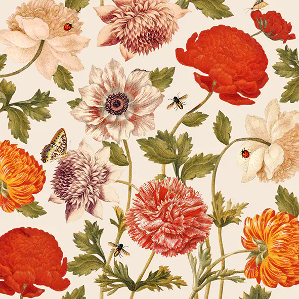 Braun & Company Servietten creme 33 x 33 cm - 20er Pack