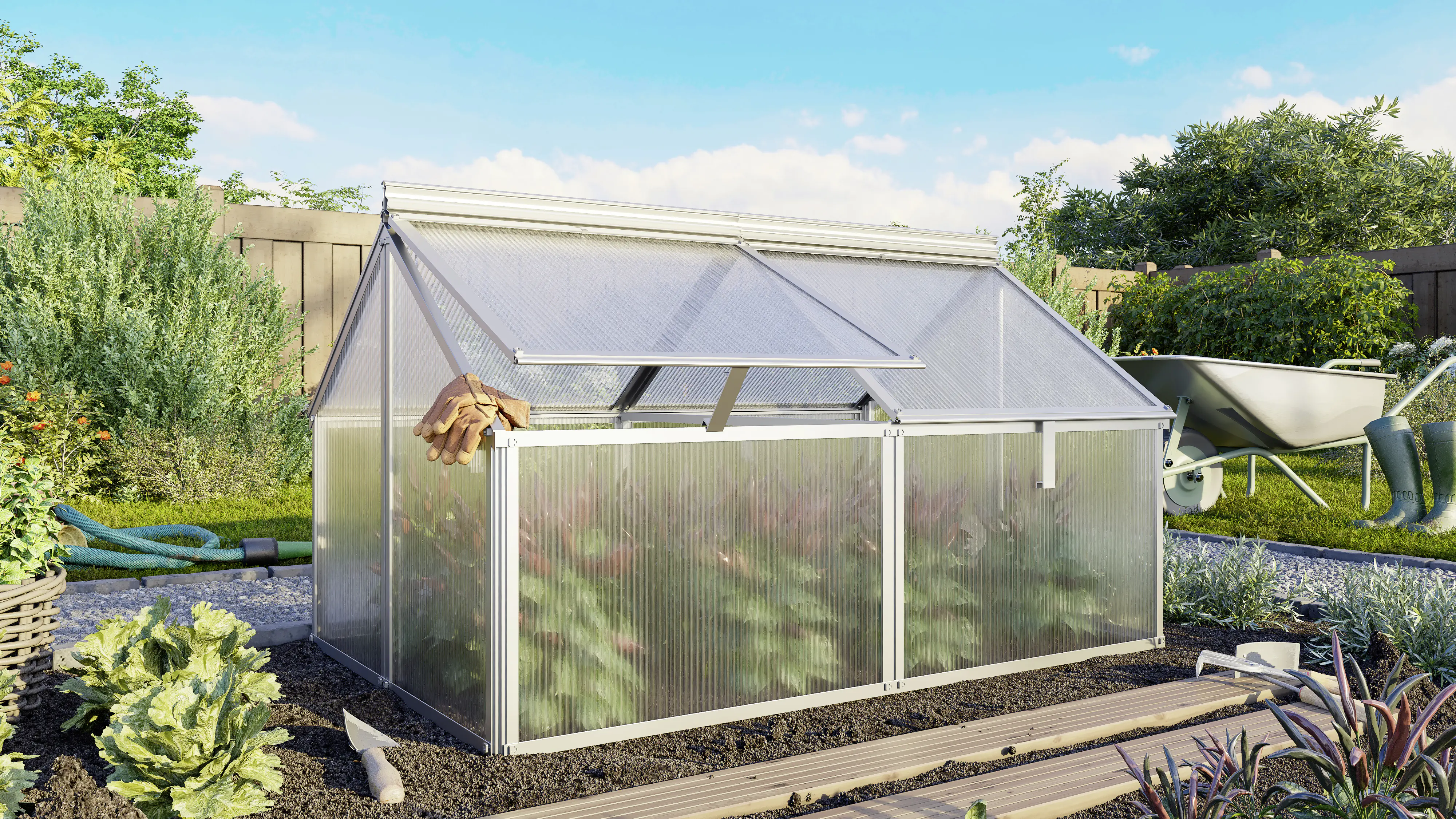 Vitavia Frühbeet Gaia Jumbo HKP 119 x 83 x 72 cm Vitavia Frühbeet Gaia Jumbo HKP 119 x 83 x 72 cm