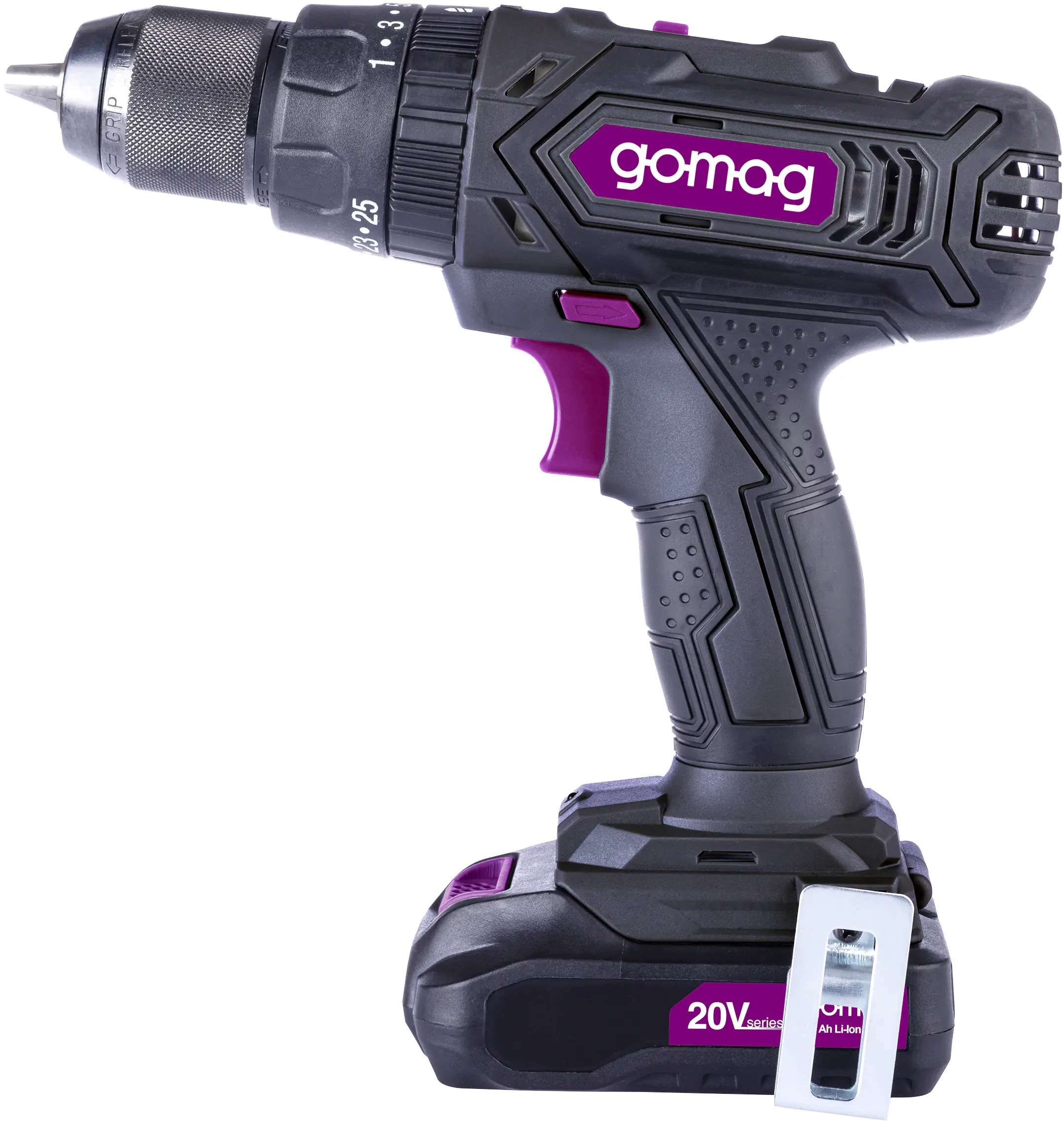 Gomag Akku-Schlagbohrschrauber-Set GO-CSK74/2 20 V Mobile Werkstatt 2 Akkus & Ladegerät