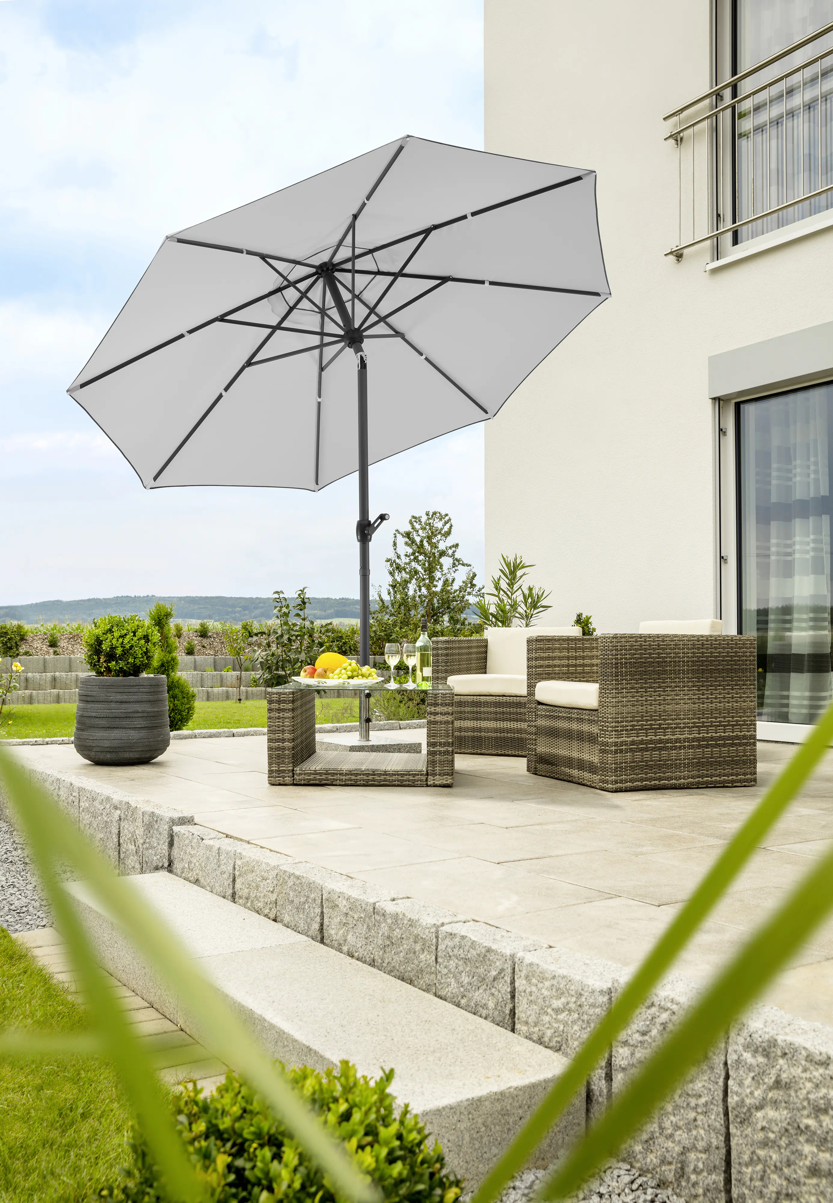 Schneider Sonnenschirm Tarifa mint Ø 270 cm