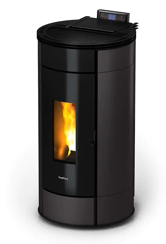 FreePoint Pelletofen Globe Stahl 10,5 kW schwarz FreePoint Pelletofen Globe Stahl 10,5 kW schwarz