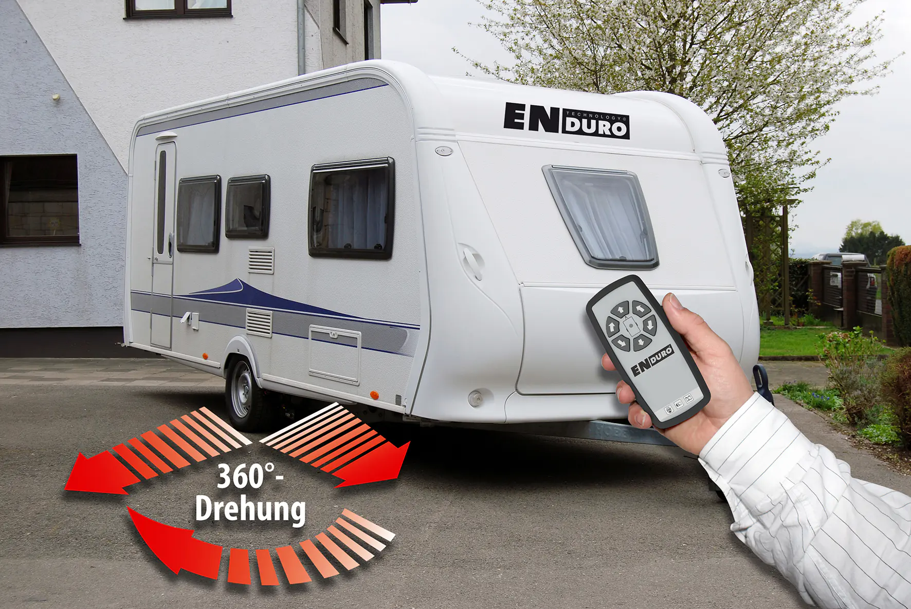 Enduro Rangierhilfe Wohnwagen EM203 bis max. 1800kg zul. Gesamtgewicht