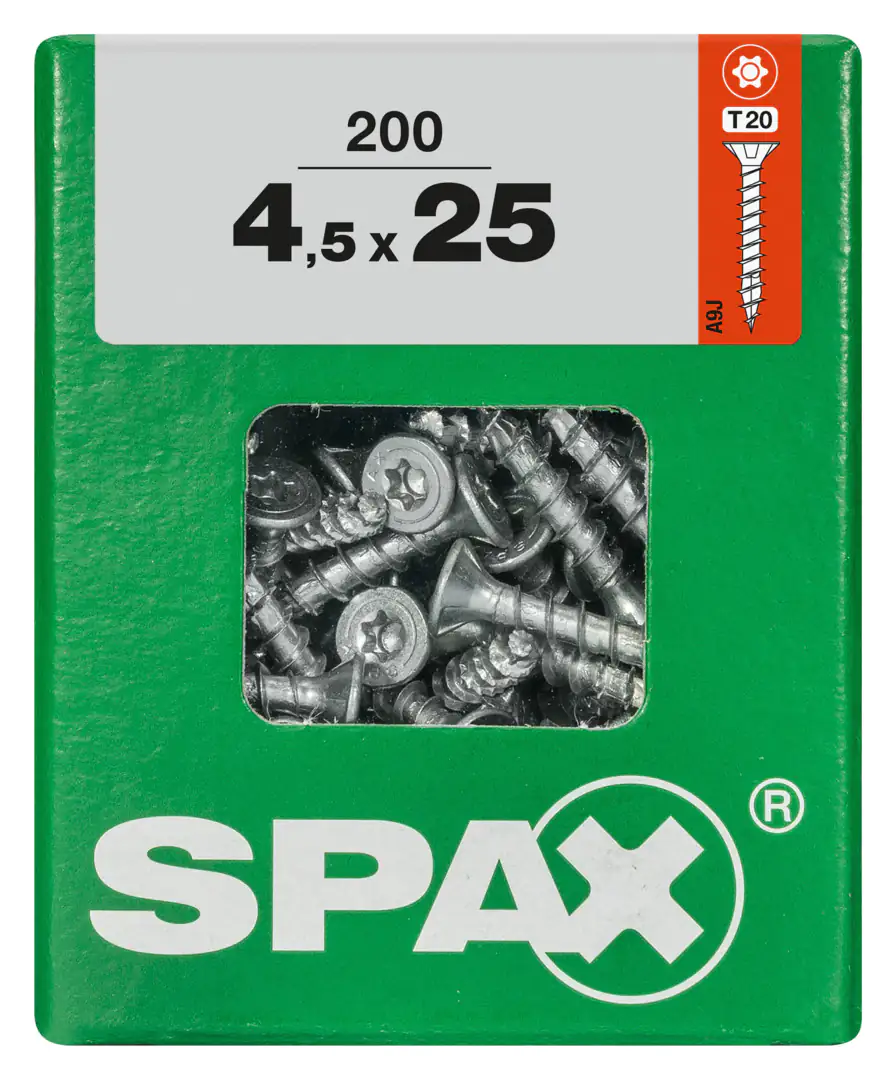 Spax Universalschrauben 4.5 x 25 mm TX 20 - 200 Stk.