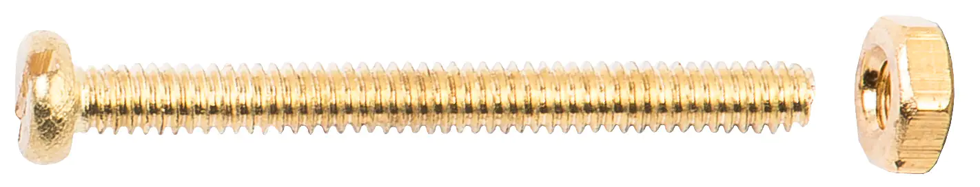 Connex Radioschrauben M2 x 20 mm Schlitz - 20 Stk.