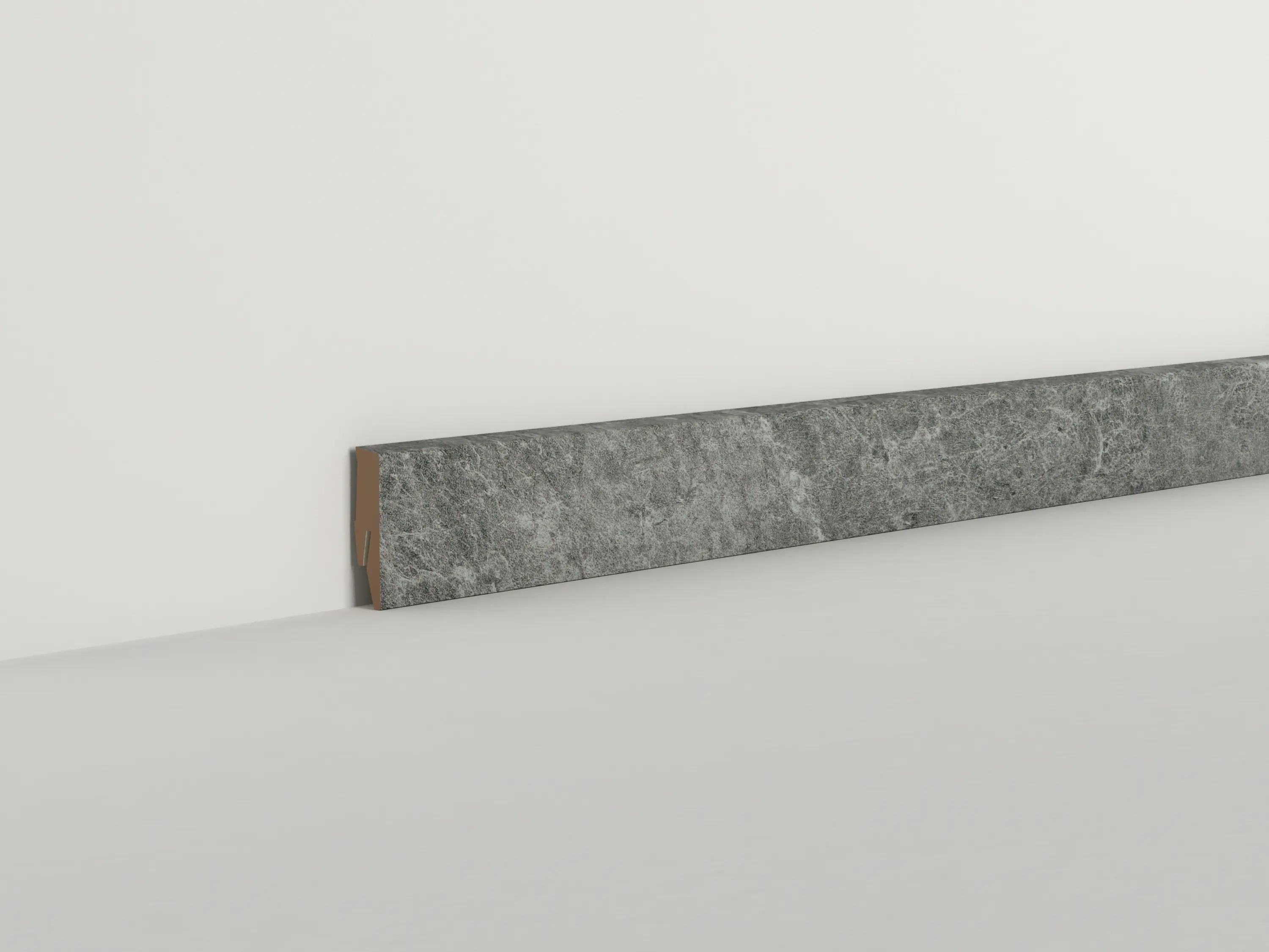 Classen Clip-Fußleiste 240 cm 58 x 19 mm Grauschiefer