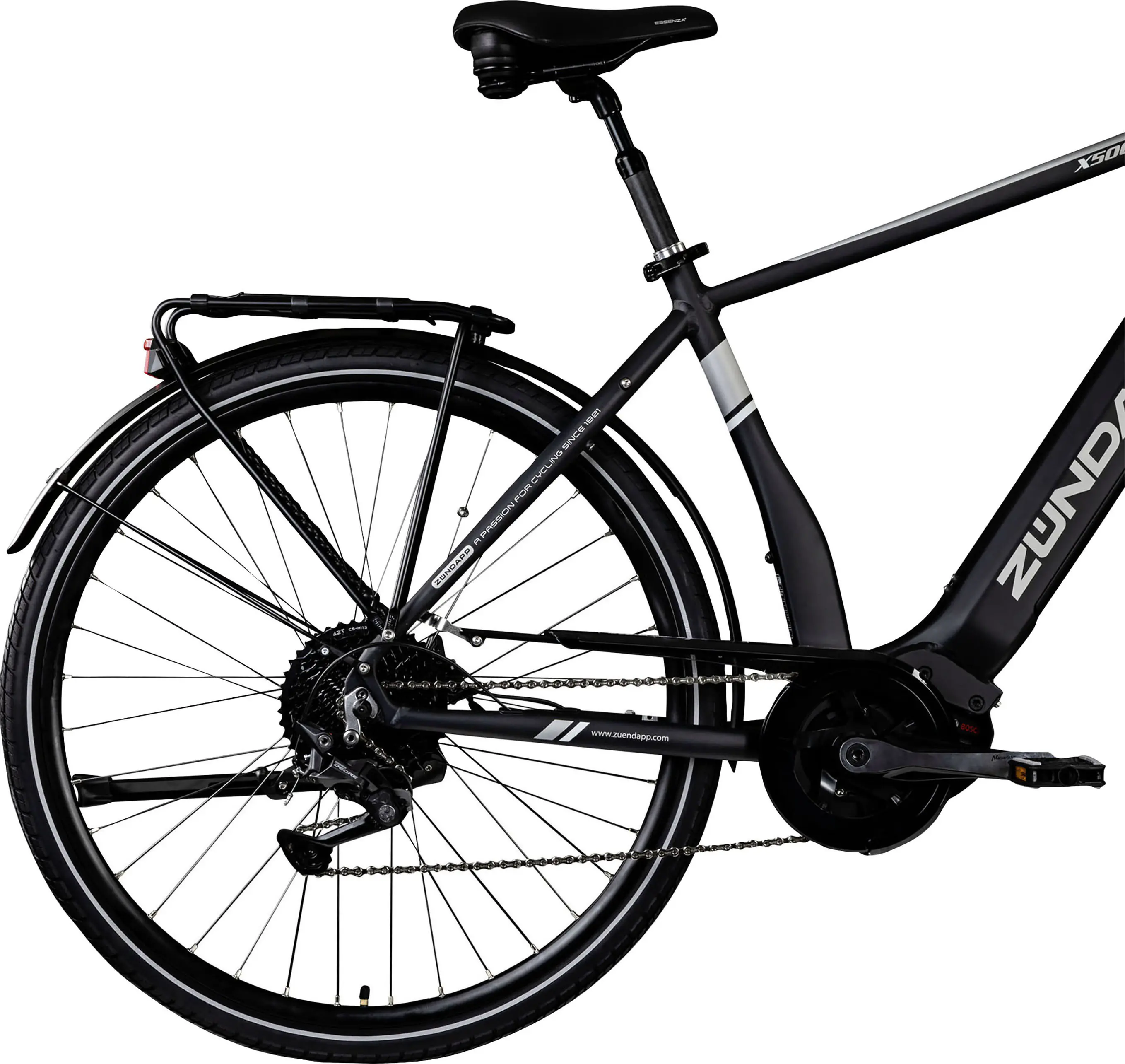 Zündapp E-Bike X500 Trekking 28 Zoll 11-Gang 500 Wh schwarz 