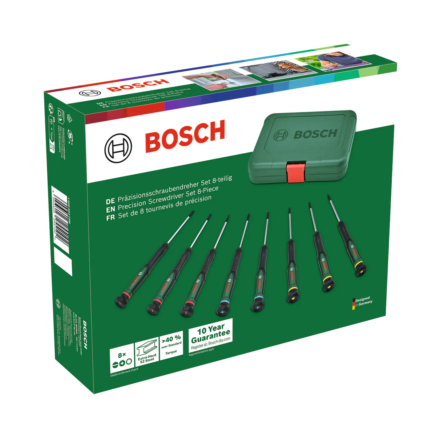 Bosch Präzisionsschraubendreher-Set 8-teilig