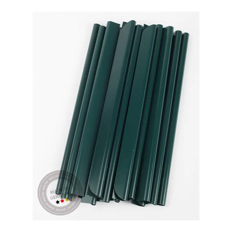 ABZ Klemmleisten Omega zu Sicht- u. Windschutz moosgrün - 20 Stück