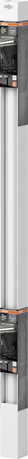 Osram LED Lichtleiste Power Batten weiß 120 cm 25 W kaltweiß Osram LED Lichtleiste Power Batten weiß 120 cm 25 W kaltweiß