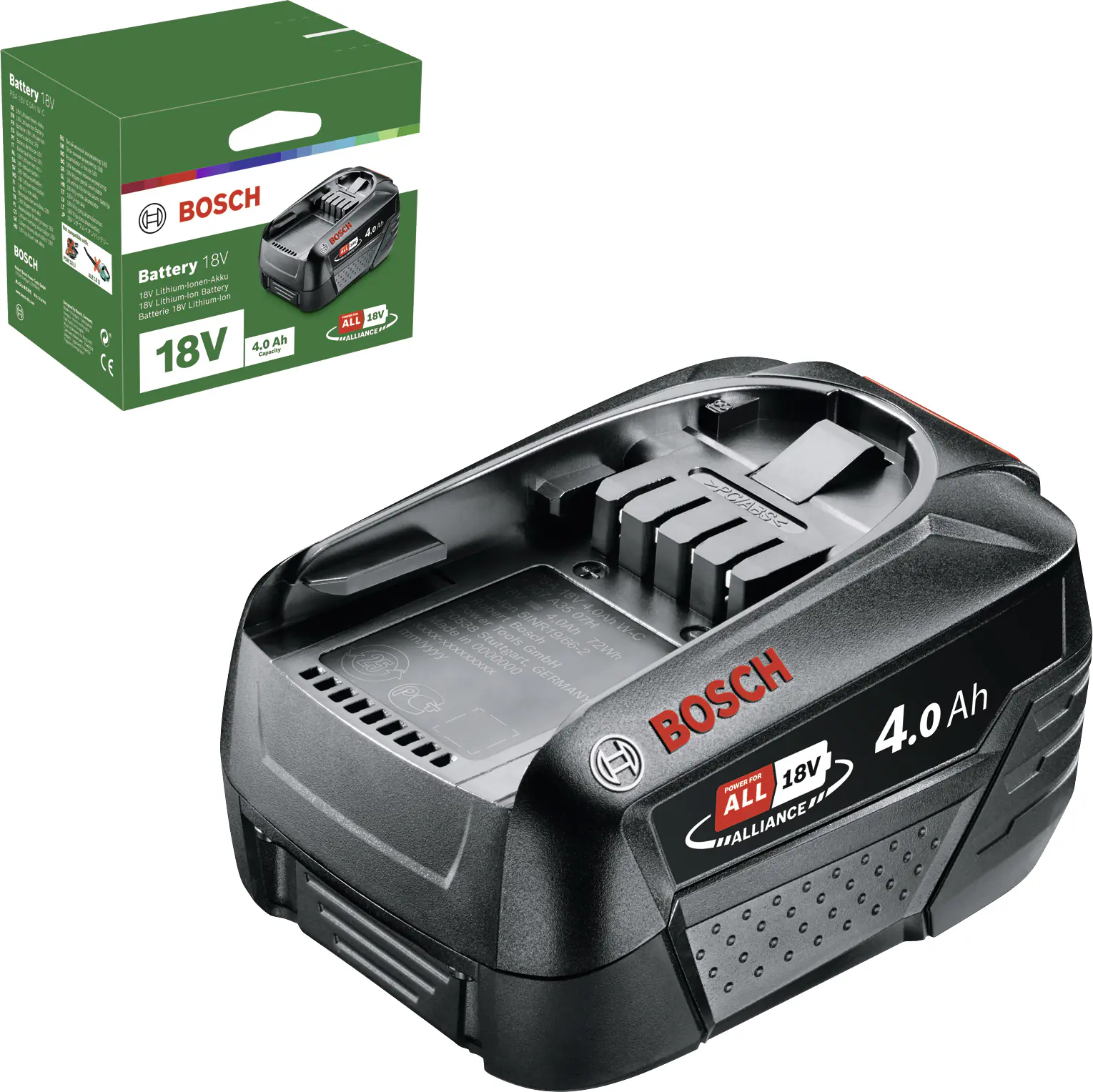 Bosch Ersatz-Akku PBA 18 V 4 Ah Bosch Ersatz-Akku PBA 18 V 4 Ah