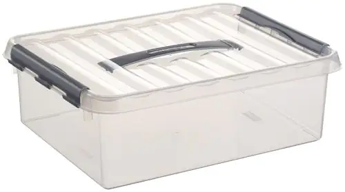 Sunware Aufbewahrungsbox 10L transparent 40 x 30 x 11 cm Sunware Aufbewahrungsbox 10L transparent 40 x 30 x 11 cm
