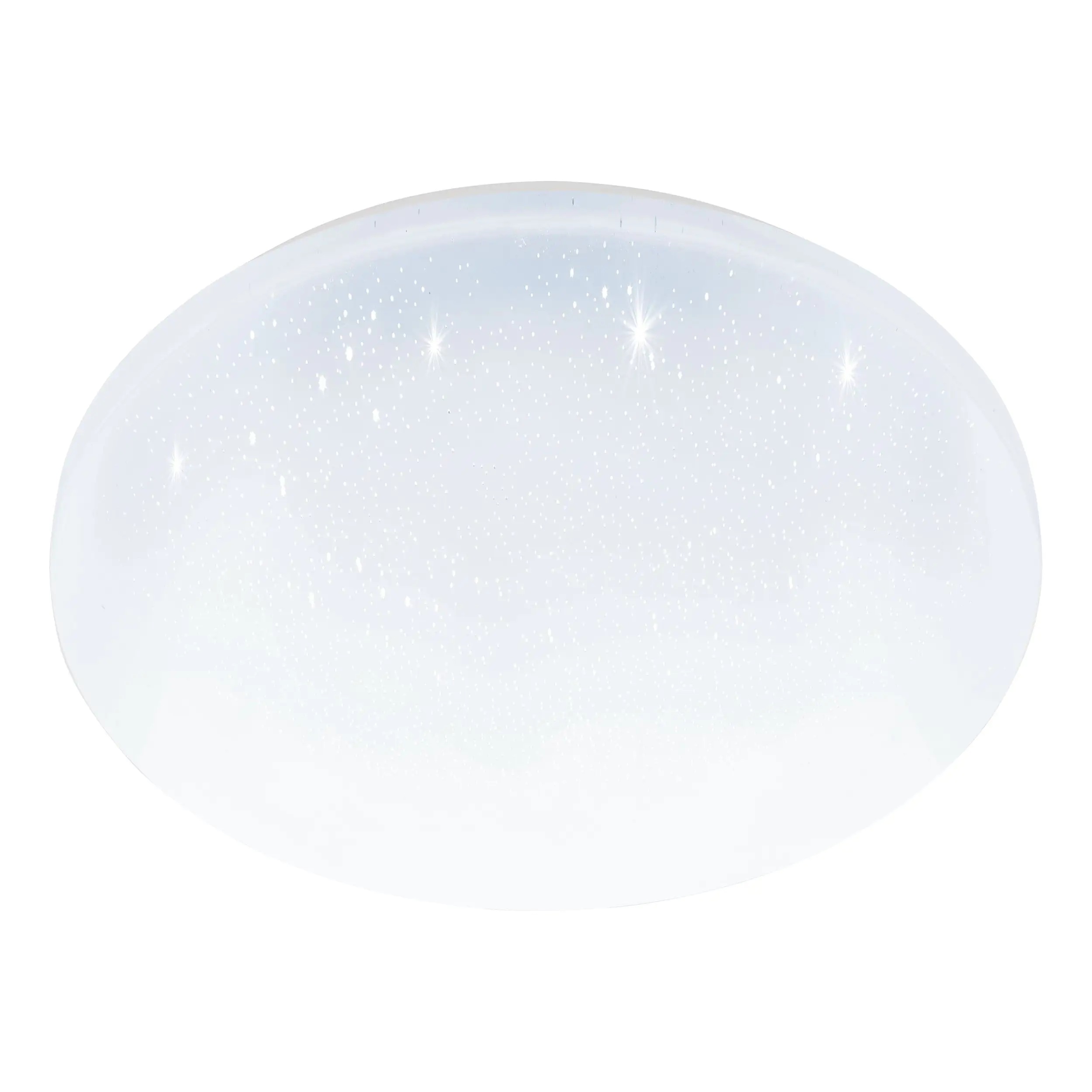 Eglo LED Deckenleuchte Pogliola-E weiß Ø 31 cm mit Kristalleffekt