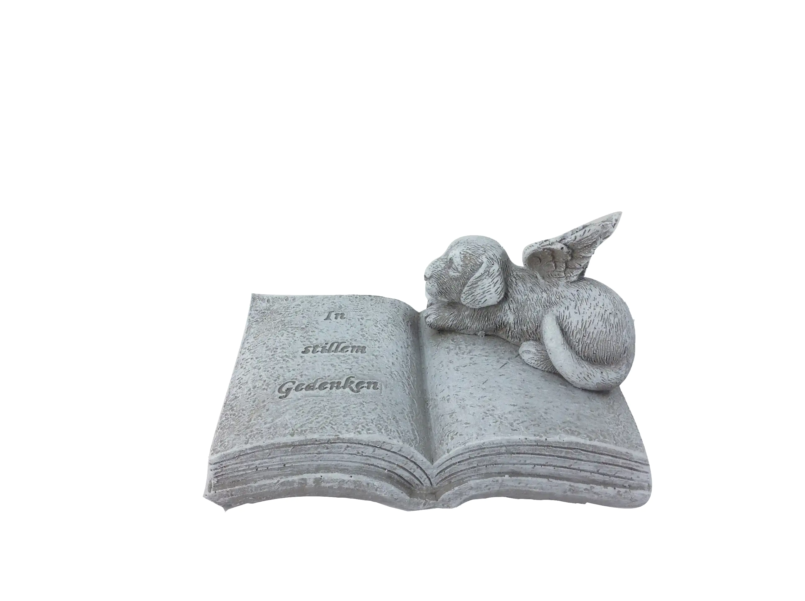 TrendLine Grabsteinschmuck mit Hund 11 x 7 x 6 cm