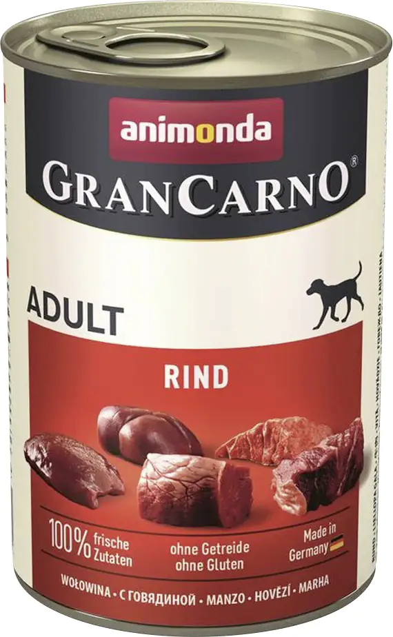 Animonda GranCarno Hundenassfutter Adult Rind 400 g