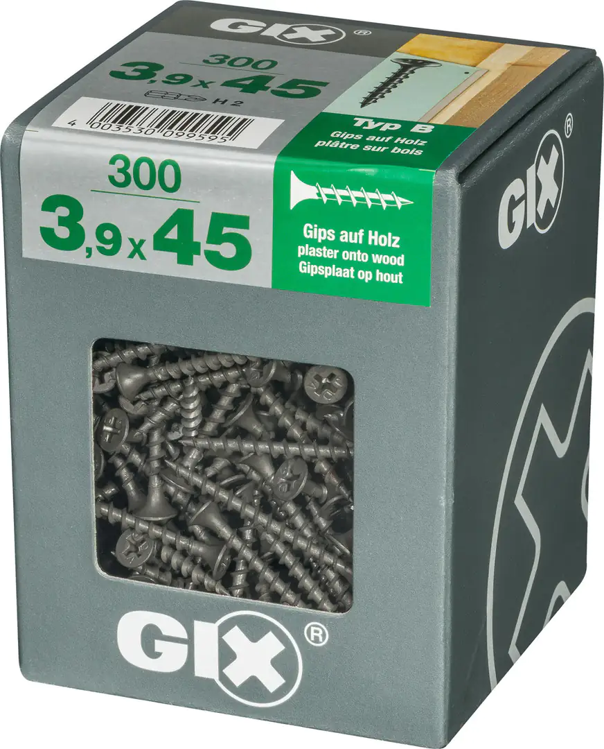 Spax Schnellbauschrauben 3.9 x 45 mm PH 2 Grobgewinde - 300 Stk. Spax Schnellbauschrauben 3.9 x 45 mm PH 2 Grobgewinde - 300 Stk.