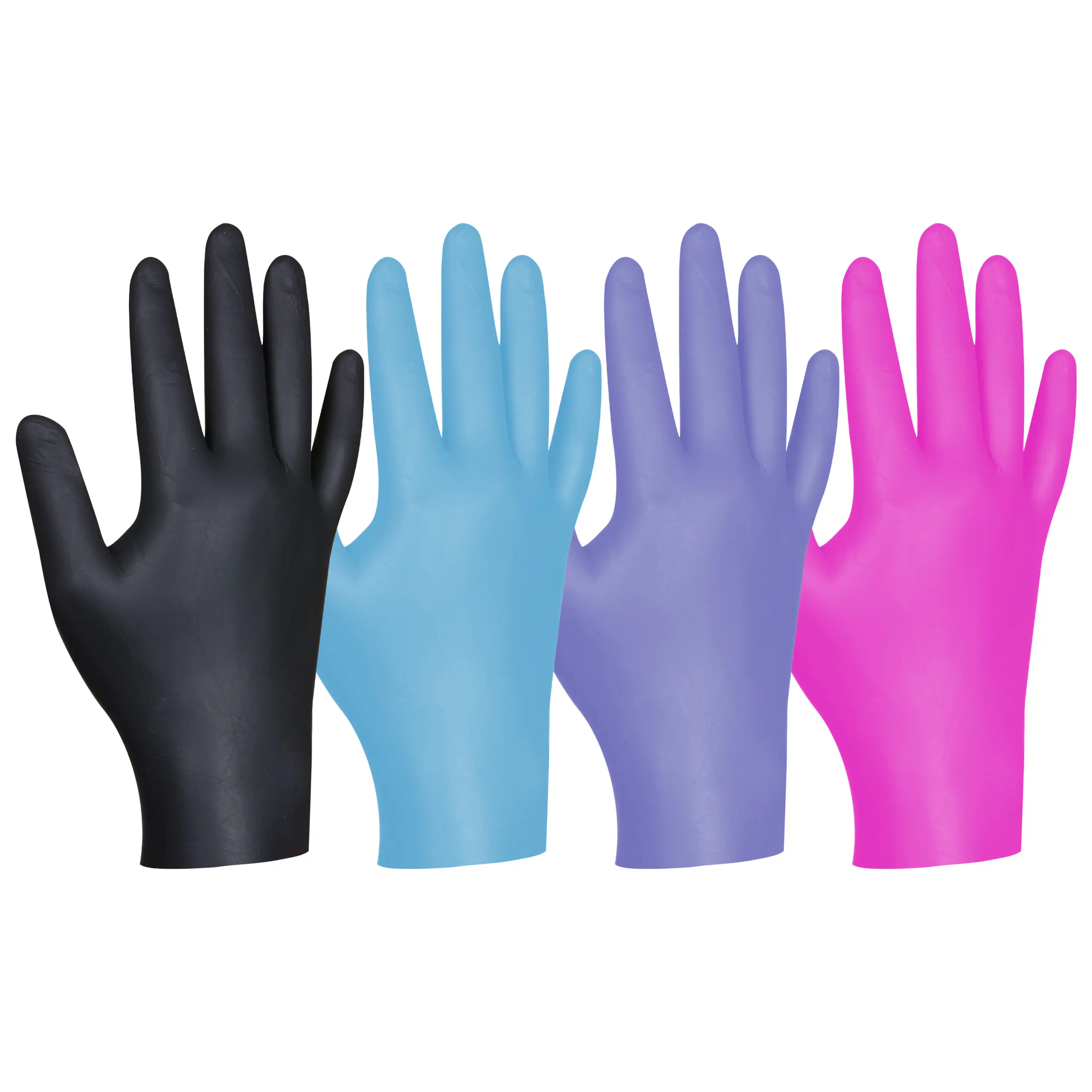 Gebol Einweghandschuhe ungepudert Gr. L Multi Color 80 Stück