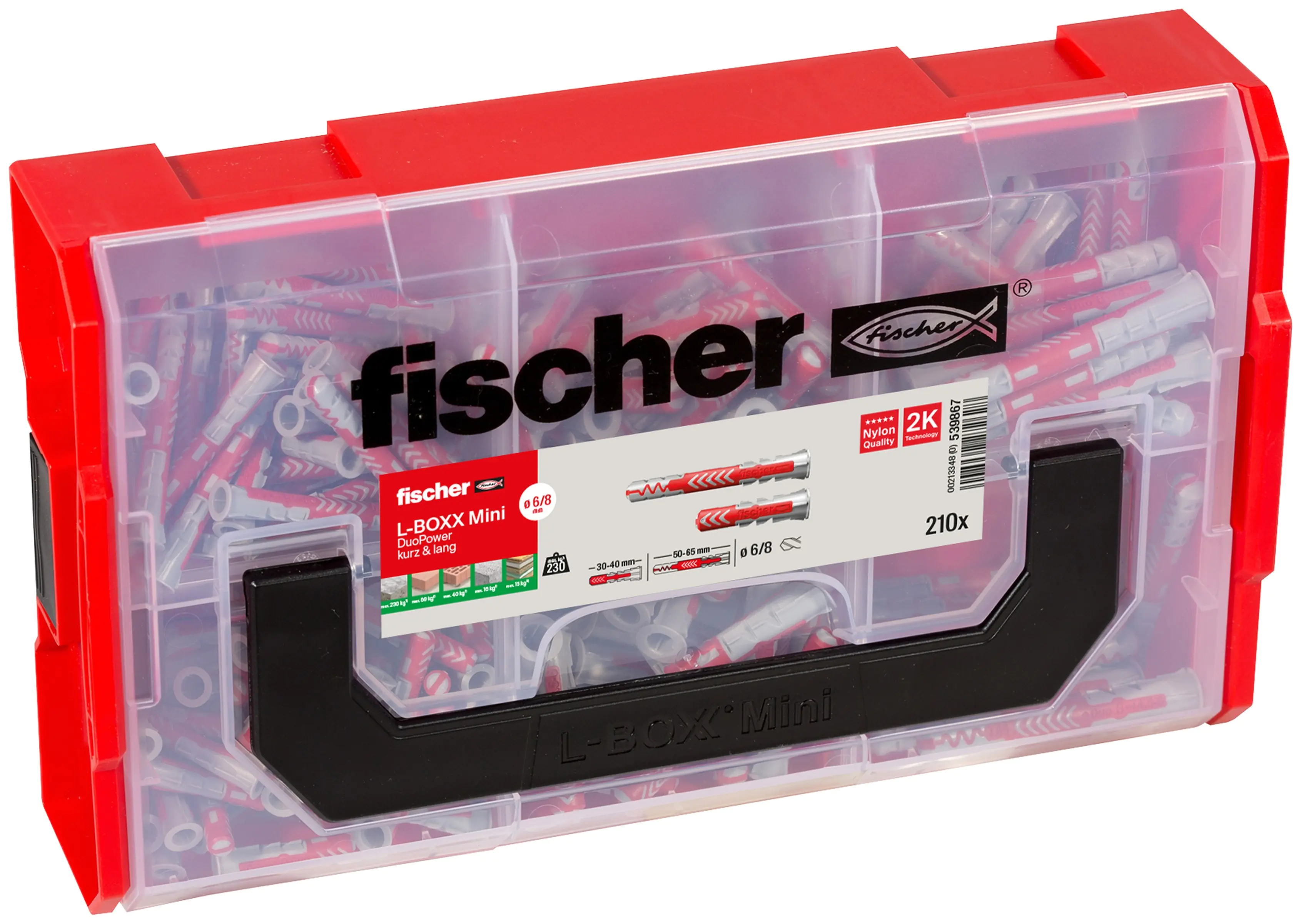 Fischer FixTrainer DuoPower Tiefenbiss-Box - 210 Stück Fischer FixTrainer DuoPower Tiefenbiss-Box - 210 Stück
