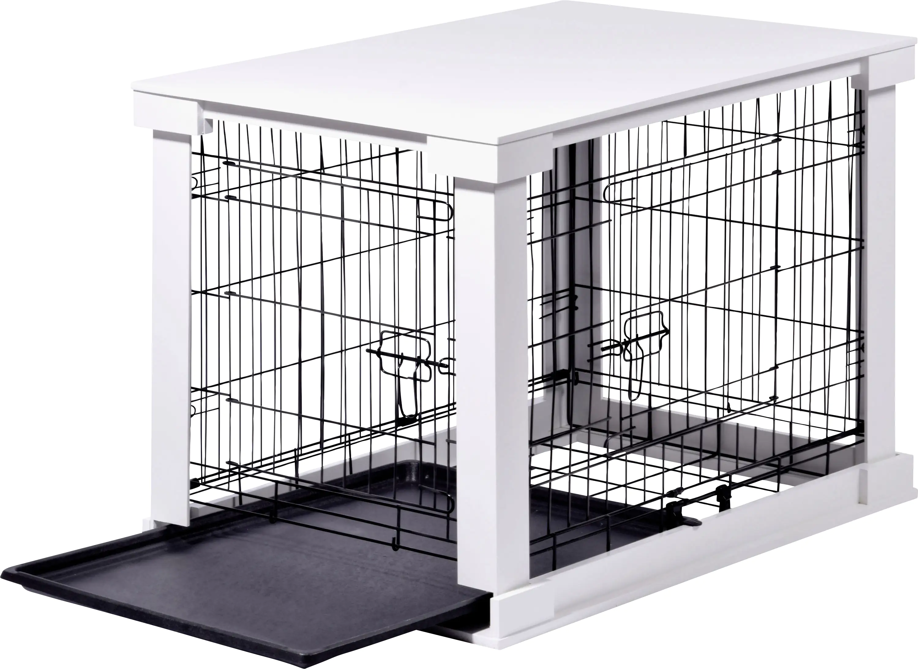 Dobar Design-Hundekäfig aus Holz mit Tischoberfläche Dobar Design-Hundekäfig aus Holz mit Tischoberfläche