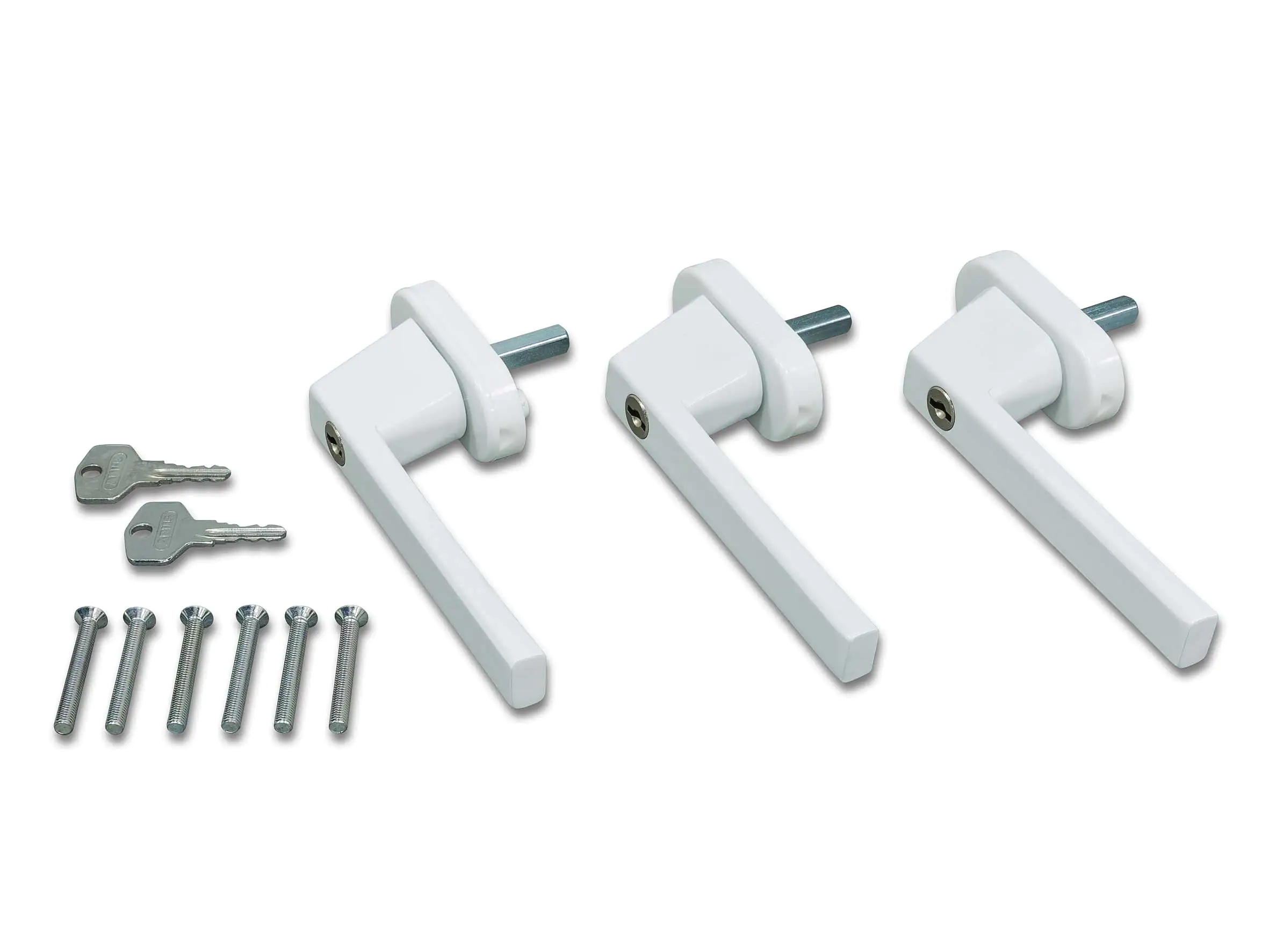 Abus Fenstergriff FG 210 weiß - 3 Stück Abus Fenstergriff FG 210 weiß - 3 Stück