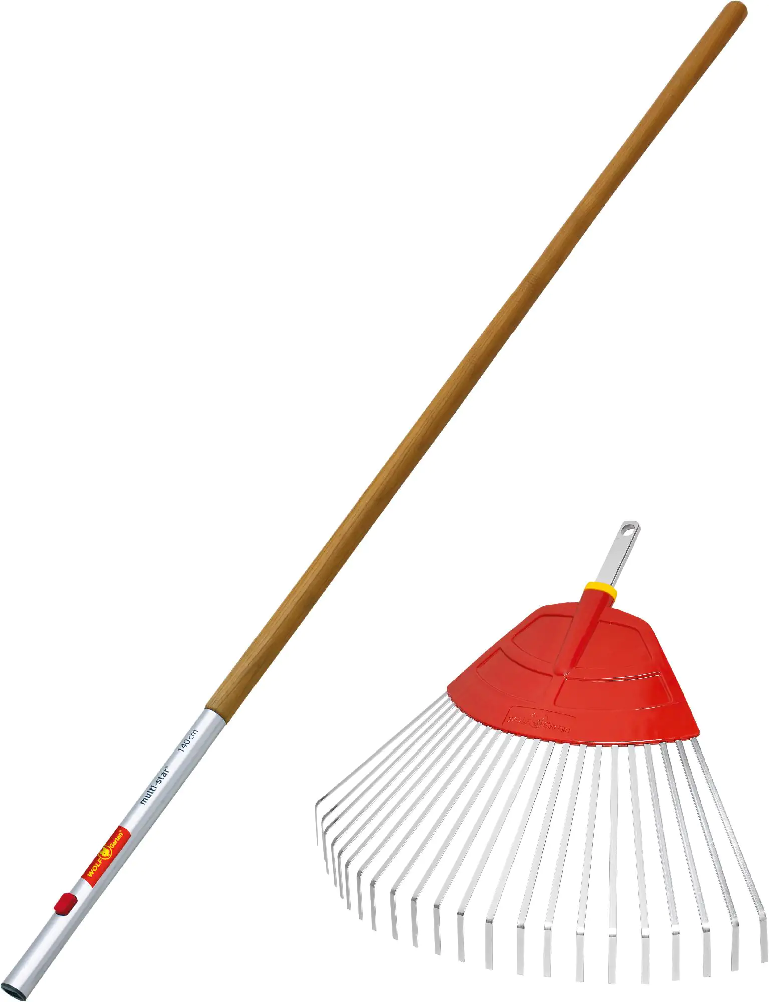 Wolf Garten Fächerbesen UF-M+ZM140 50 cm Arbeitsbreite, inkl. Eschenstiel Wolf Garten Fächerbesen UF-M+ZM140 50 cm Arbeitsbreite, inkl. Eschenstiel