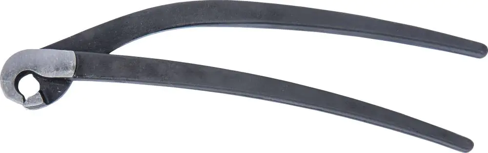 Fliesenlochzange 190 mm schwarz lackiert Fliesenlochzange 190 mm schwarz lackiert