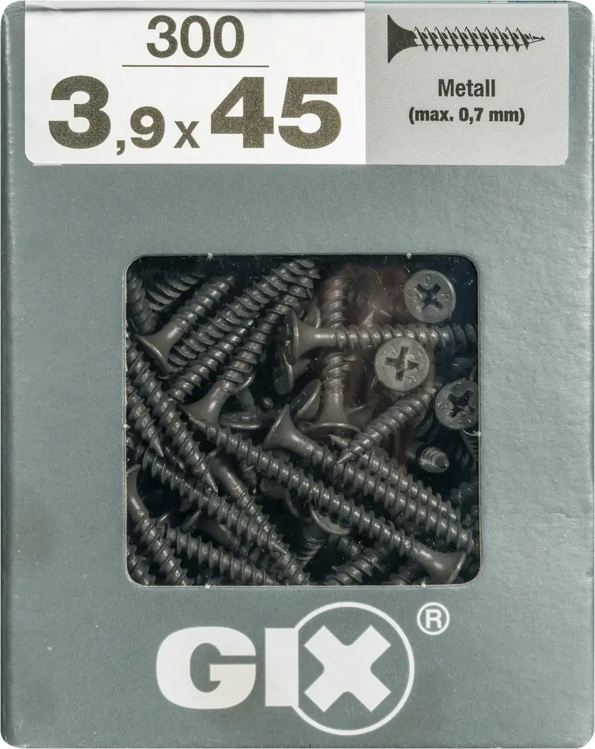 Spax Schnellbauschrauben 3.9 x 45 mm PH 2 Feingewinde - 300 Stk. Spax Schnellbauschrauben 3.9 x 45 mm PH 2 Feingewinde - 300 Stk.