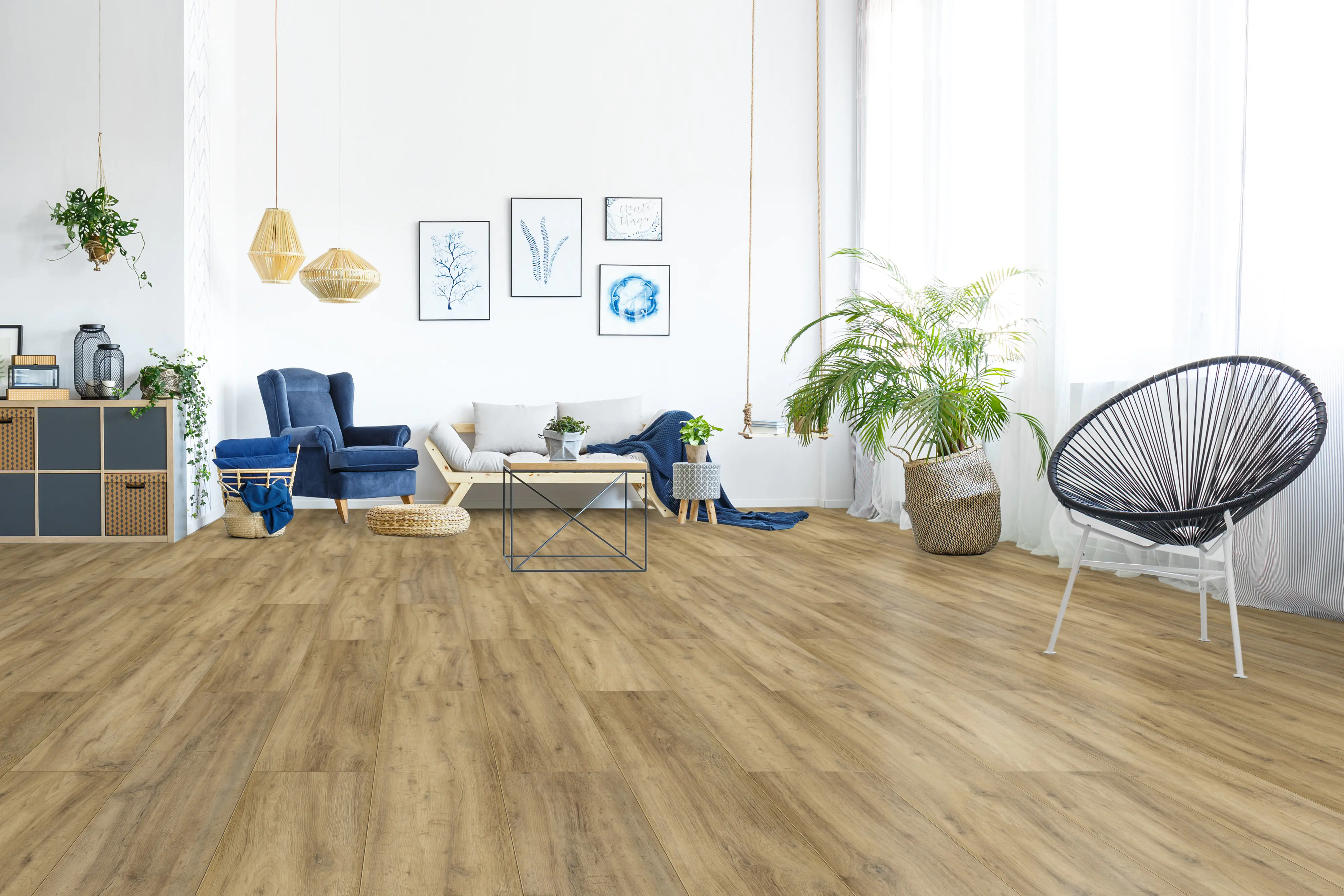 Classen Laminat Megaloc Aquaprotect 128,5 x 19,2 cm 8 mm Oak natural Classen Laminat Megaloc Aquaprotect 128,5 x 19,2 cm 8 mm Oak natural