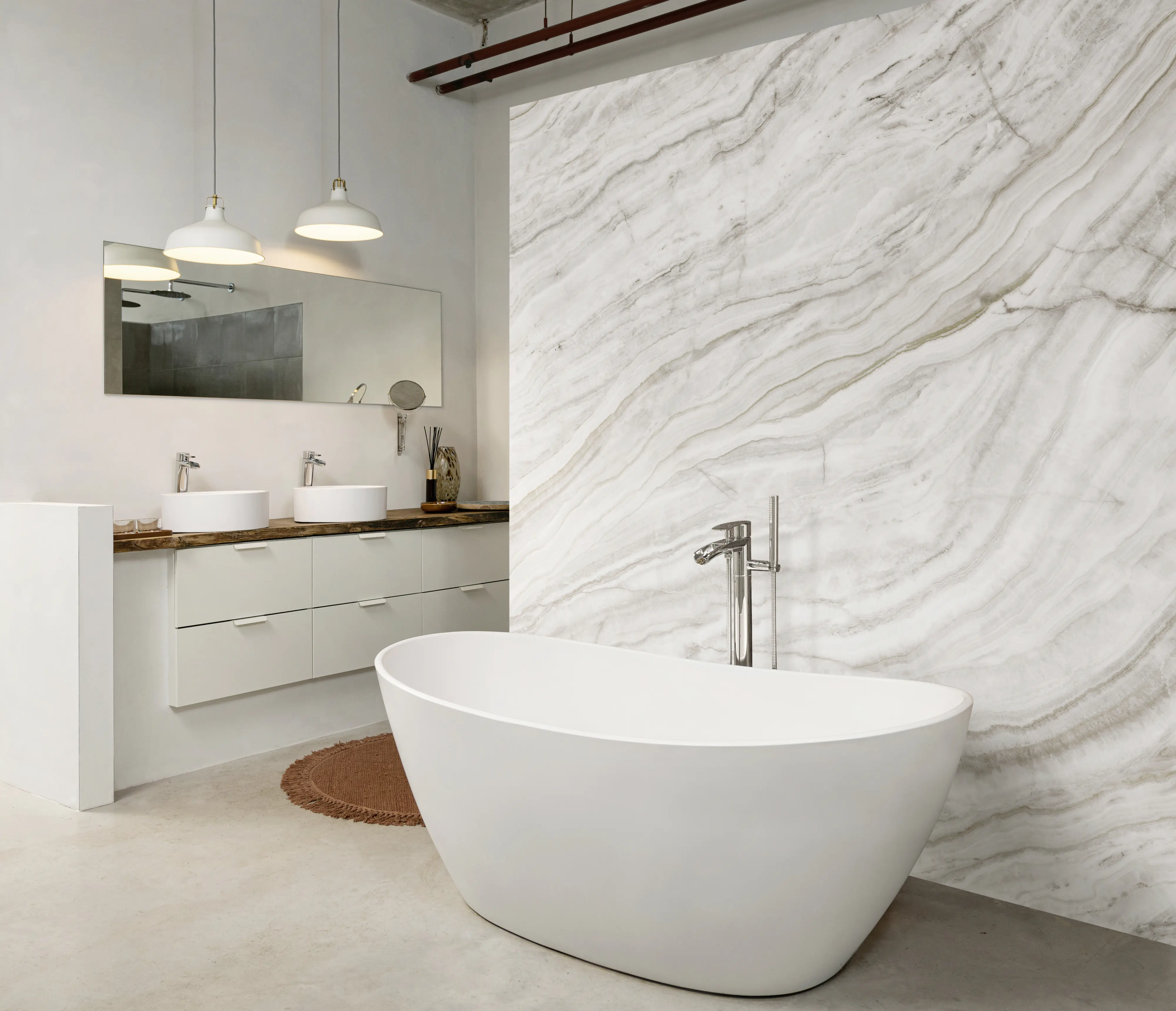 Rasch Vlies Fototapete 364521 Grau-Hellgrau Muster & Motive 2,65 m x 2,65 m