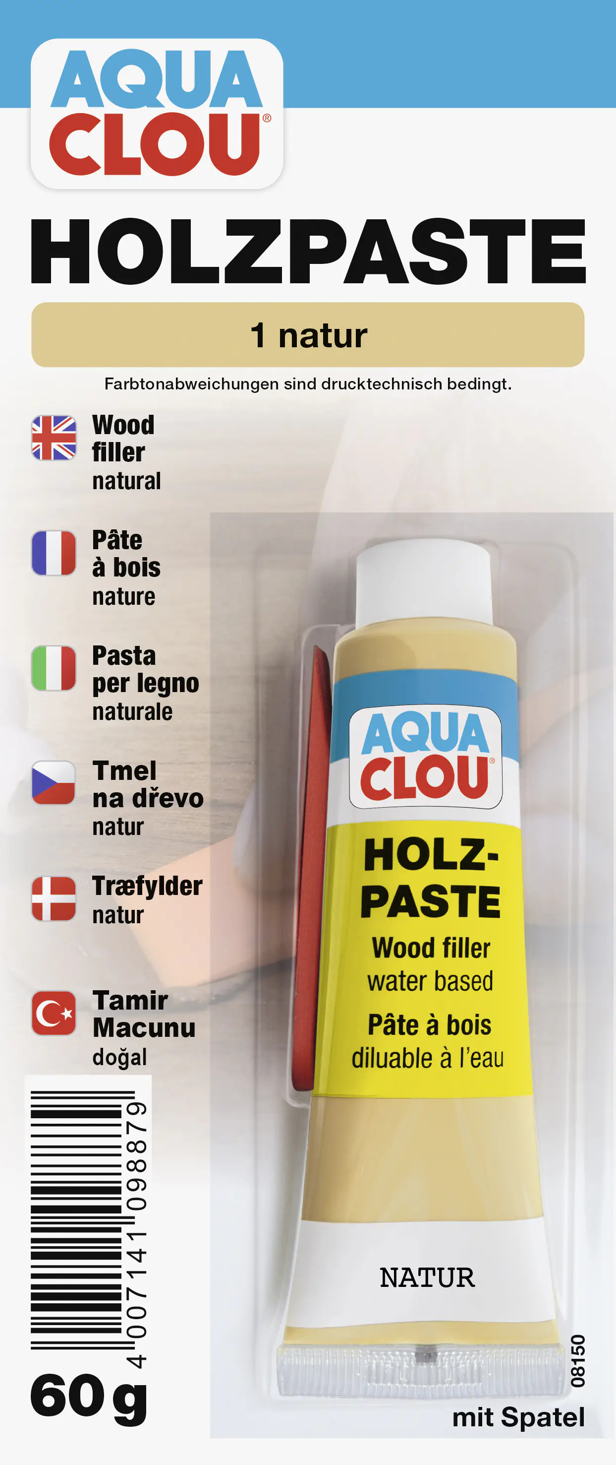 Clou Holzpaste 60 g natur Clou Holzpaste 60 g natur