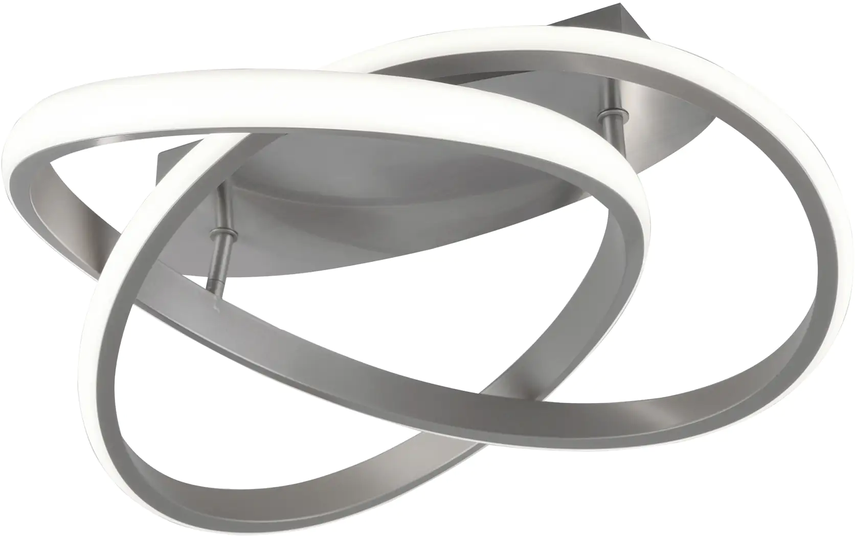 Reality LED Deckenleuchte Course nickel - matt