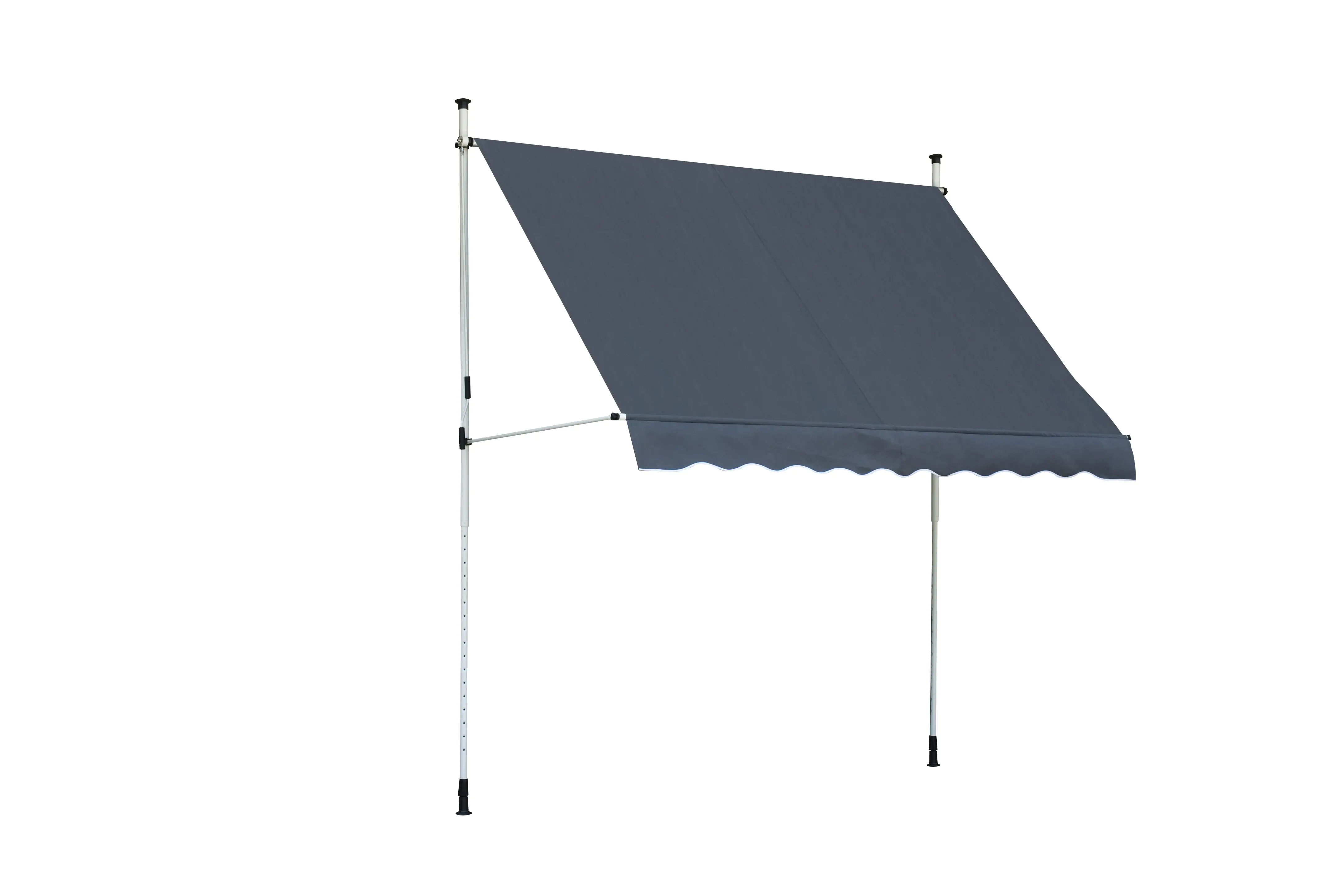 TrendLine Balkon-Markise 2,5 x 1,3 m grau