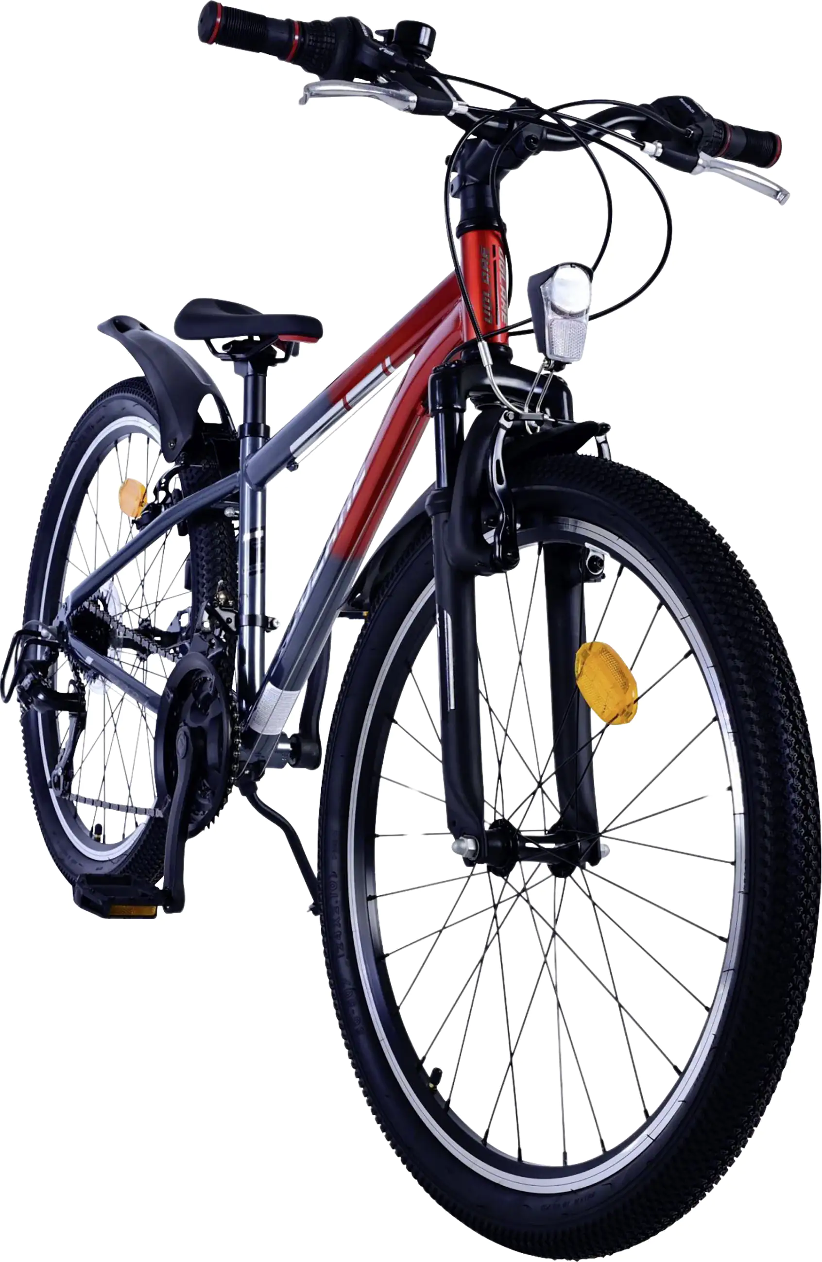 Volare Jugendfahrrad XC Race 24 Zoll 21 Gang rot/grau Volare Jugendfahrrad XC Race 24 Zoll 21 Gang rot/grau