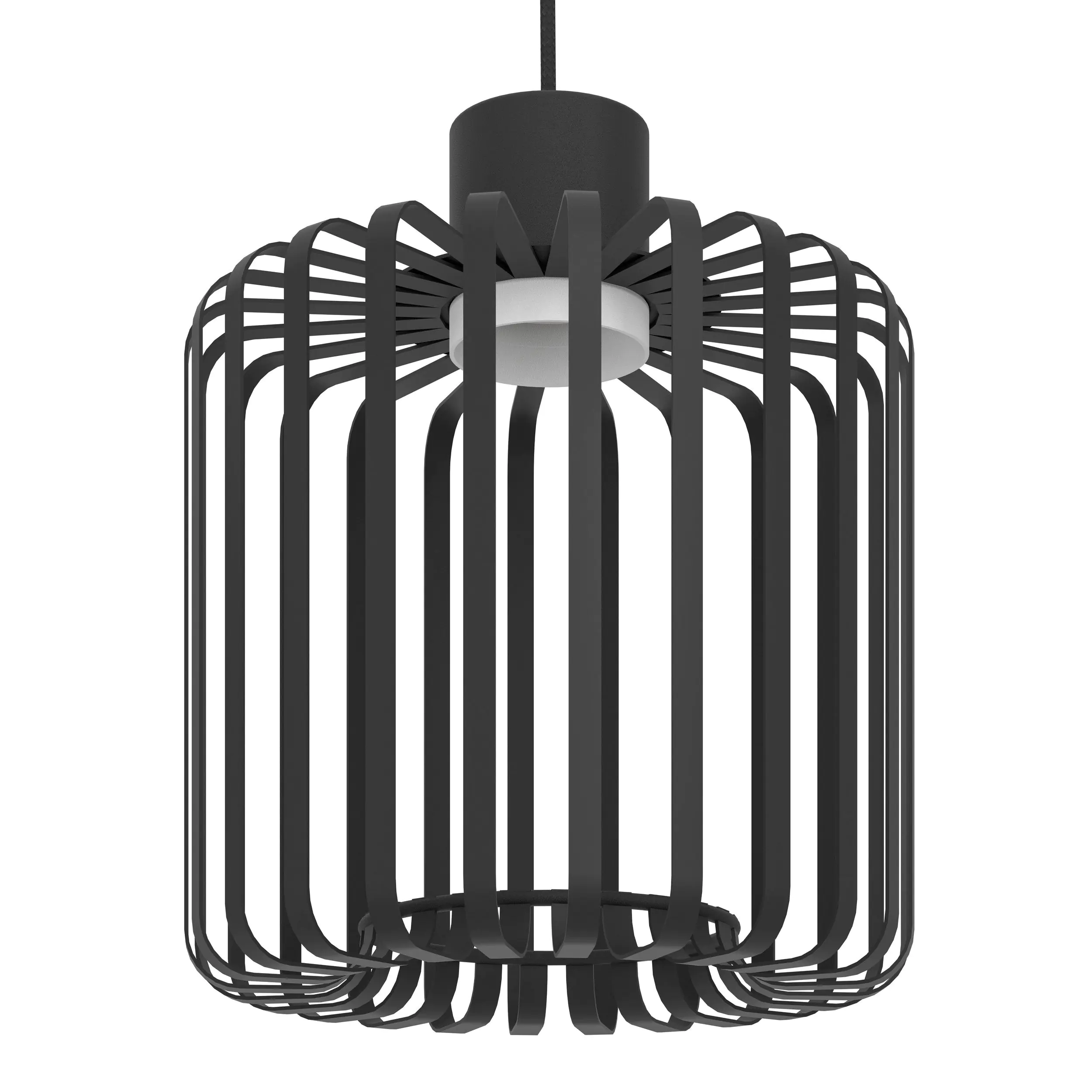 Eglo Connect LED Pendelleuchte Ginestrone-Z schwarz 90 x 20 x 110 cm