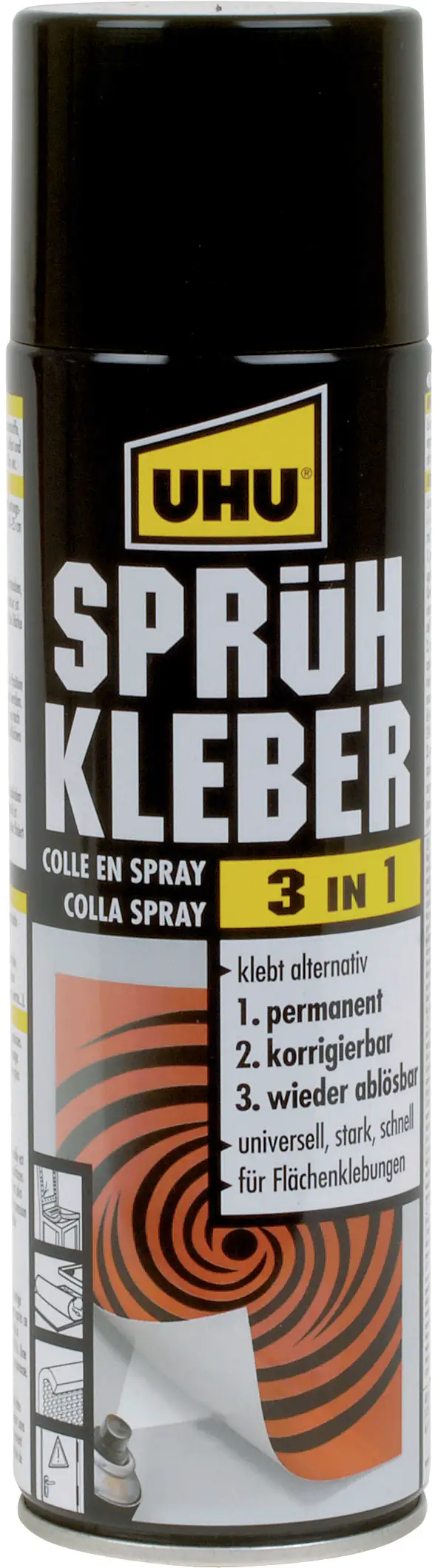 4026700489057_803656 UHU Sprühkleber 3in1 500 ml