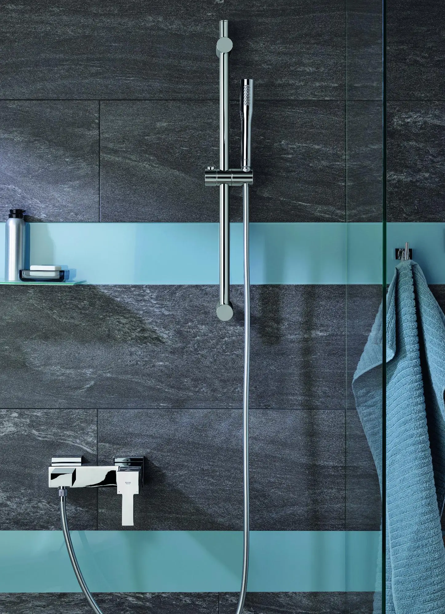 Grohe Brausearmatur Sail Cube verchromt