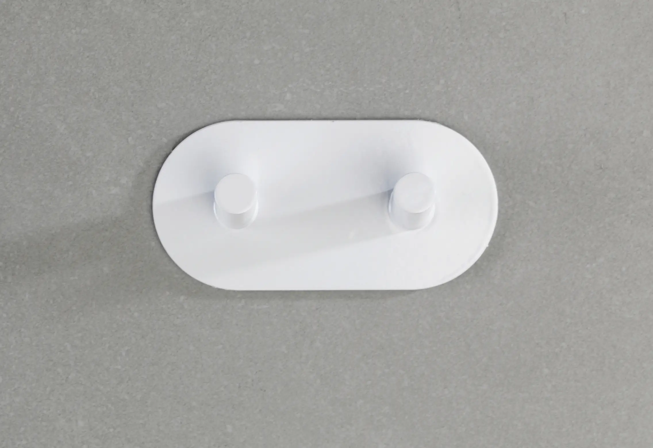 Wenko Wandhaken Duo weiß, matt