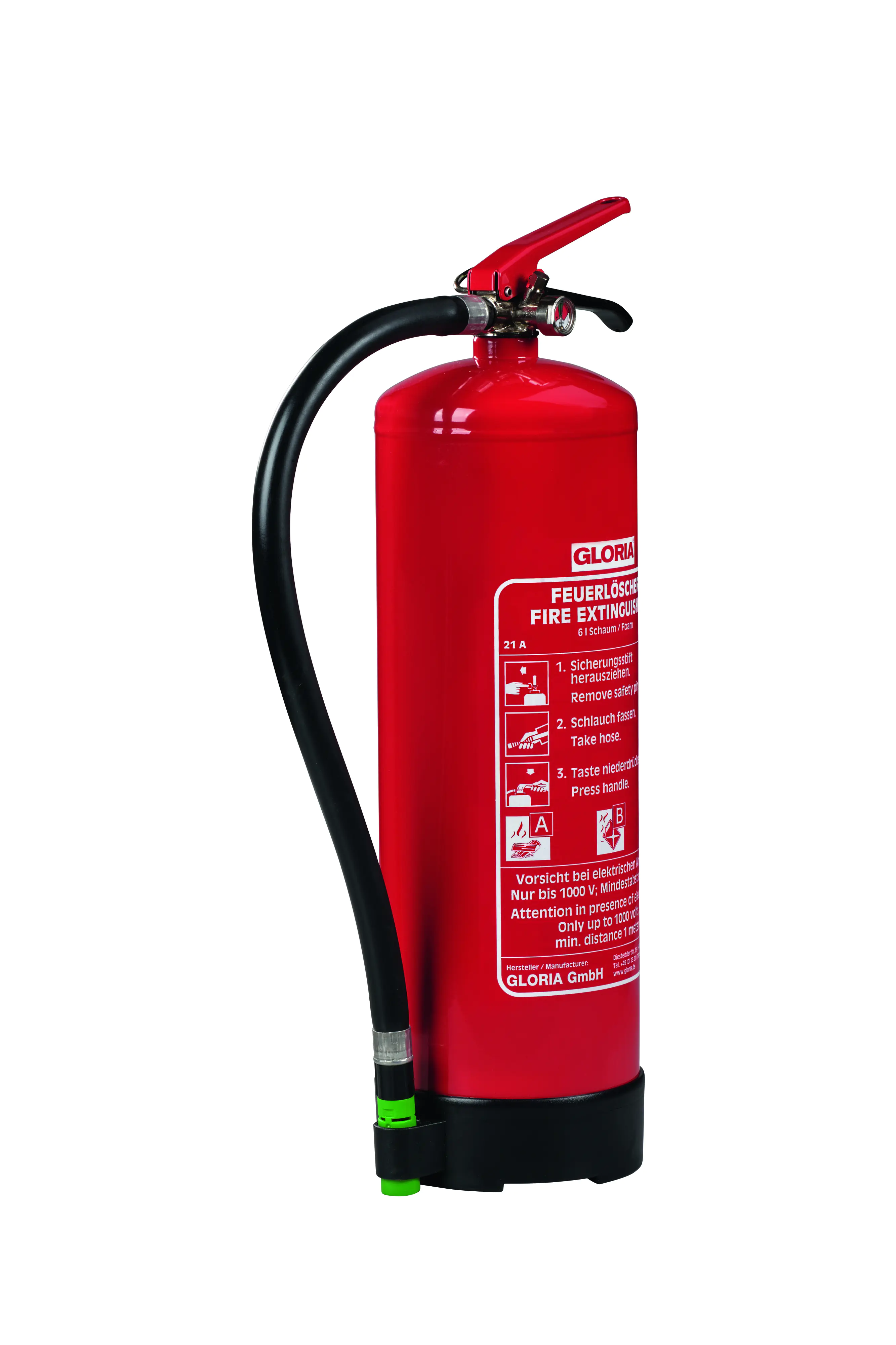 Protex Schaum-Feuerlöscher SD6-E 6 Liter Protex Schaum-Feuerlöscher SD6-E 6 Liter