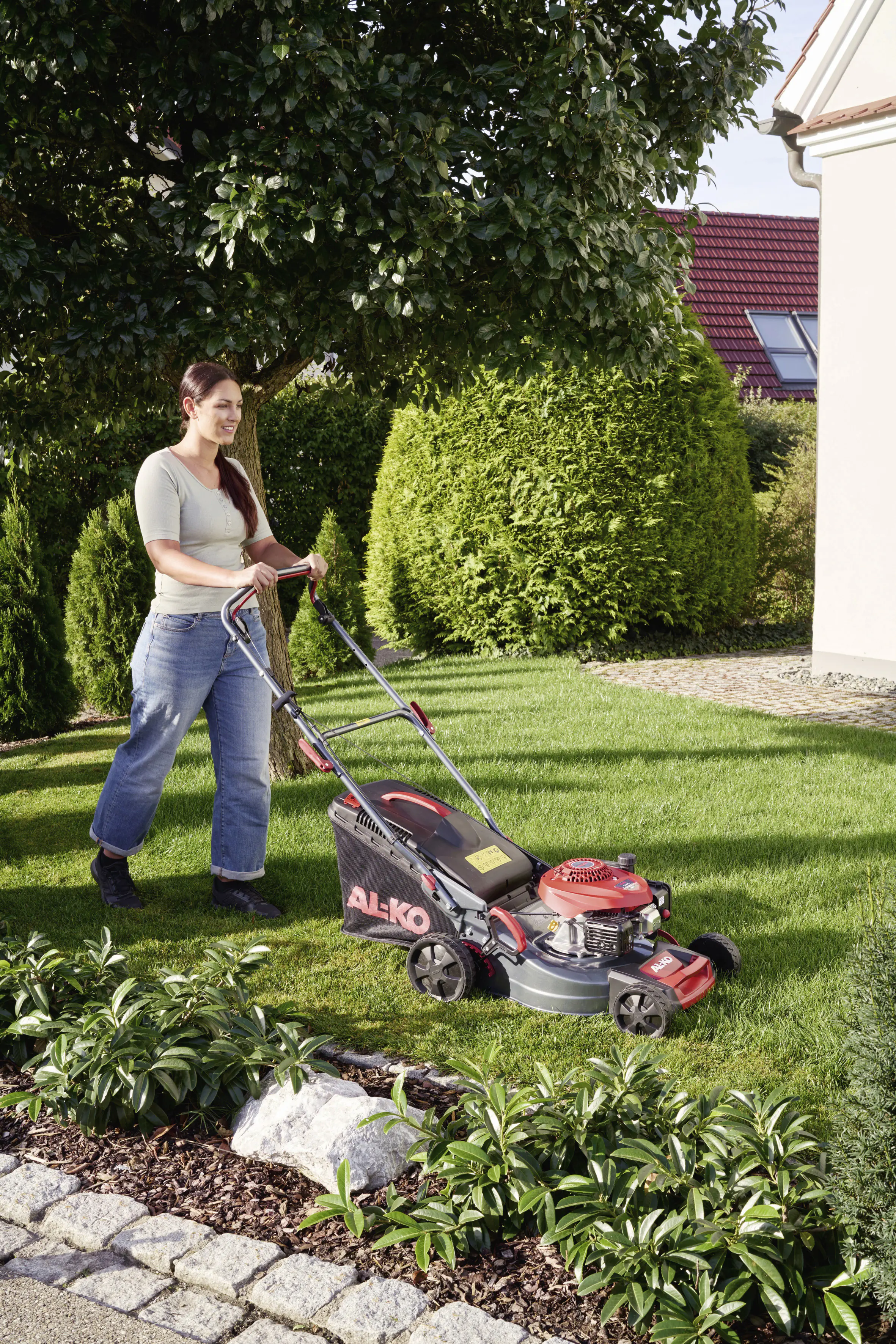 AL-KO Benzin-Rasenmäher Easy 4.16 P-D 1,2 kW 41 cm Schnittbreite
