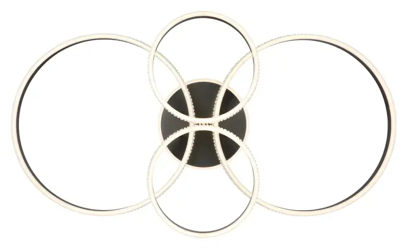 Globo Deckenleuchte Grouni 106 x 60 cm titan matt