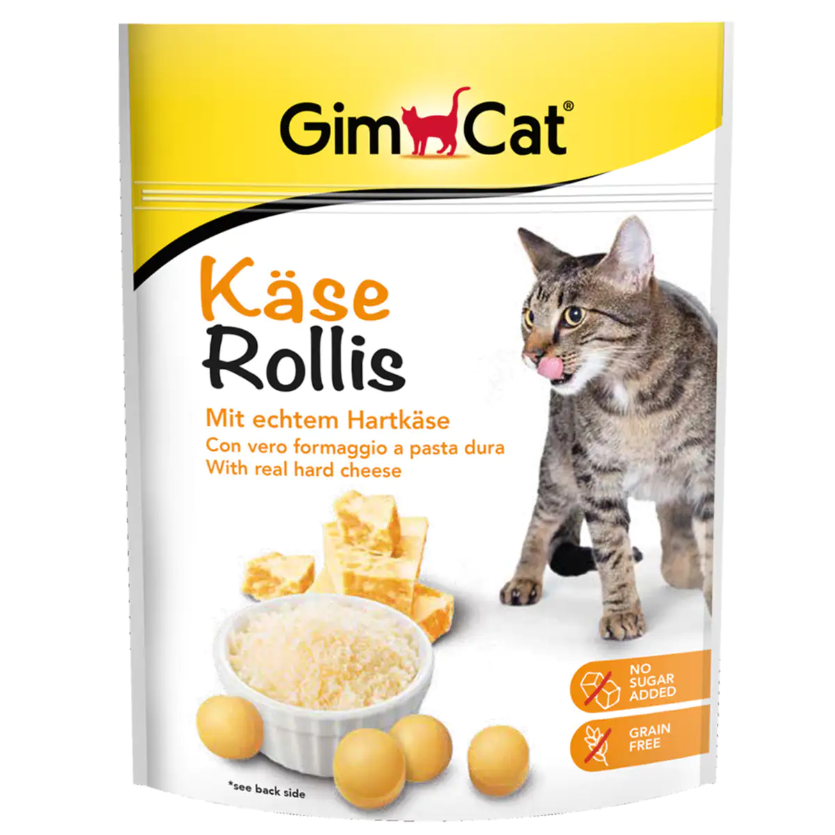 GimCat Katzensnack Käse-Rollis 140 g