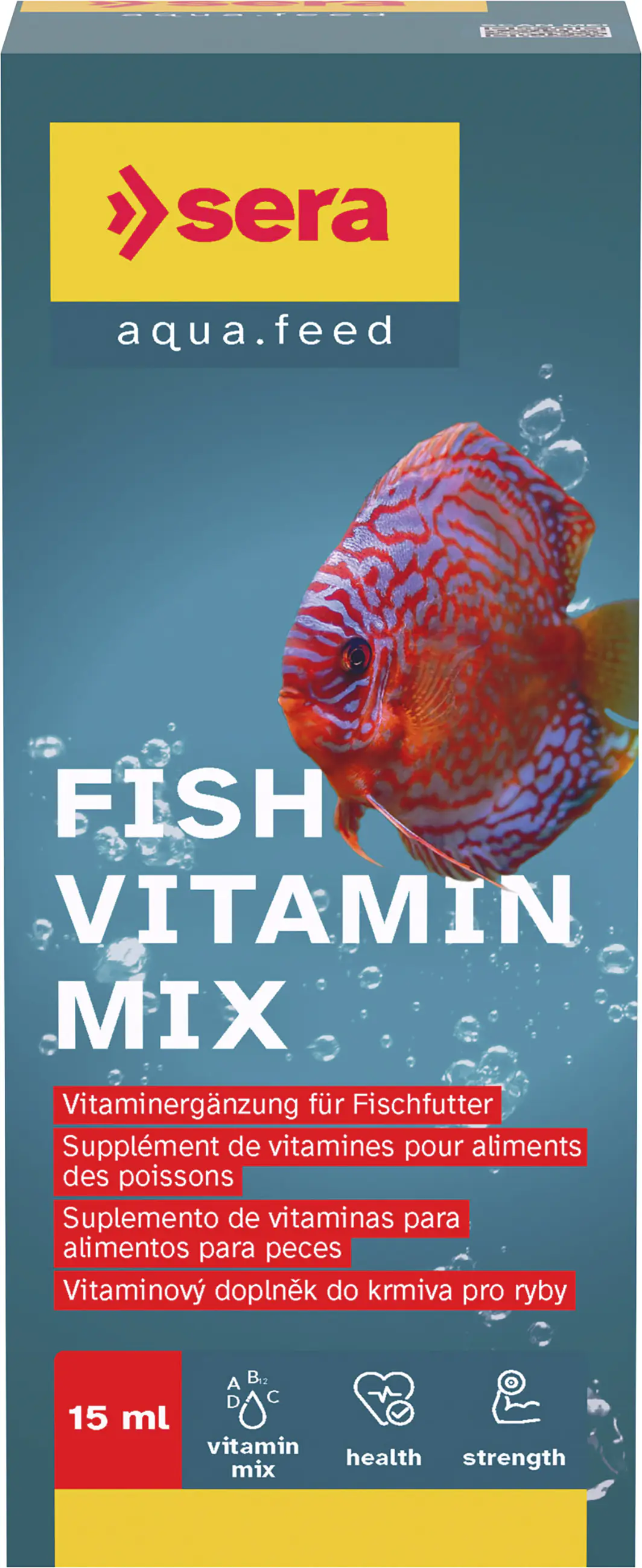 Sera Ergänzungsfutter für Aquariumfische Vitamin Mix 15 ml