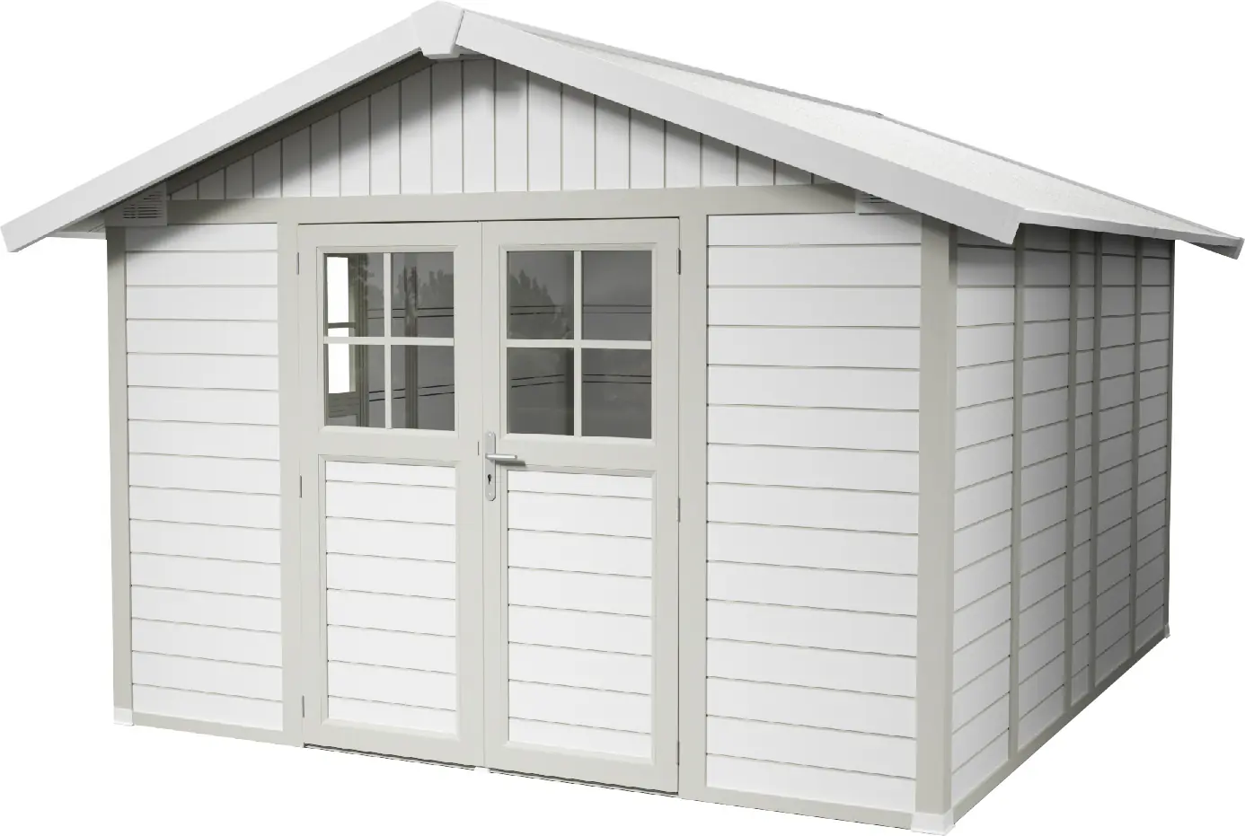Grosfillex Gartenhaus Deco H 11 370 x 407 cm (inkl. Dachüberstand) Grosfillex Gartenhaus Deco H 11 370 x 407 cm (inkl. Dachüberstand)