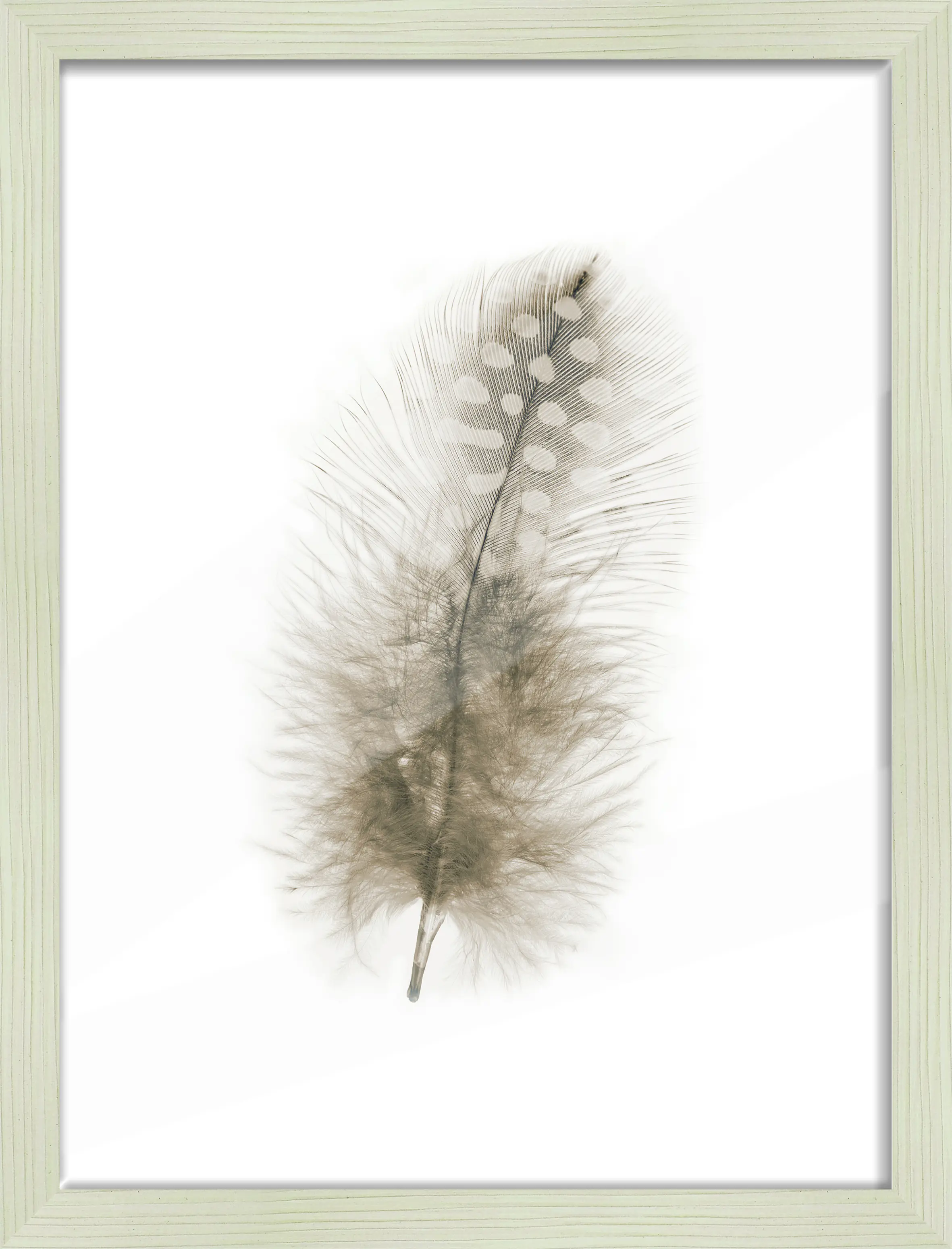 Bilderrahmen Holz Arosa eiche weiß 30 x 40 cm