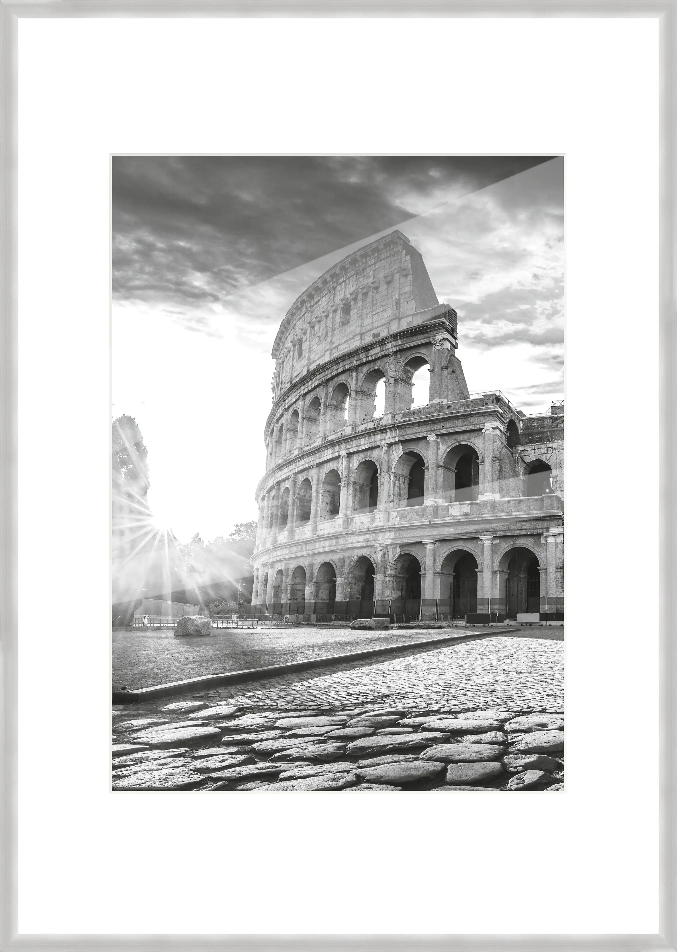 Alu Bilderrahmen Premium silber 70 x 100 cm Alu Bilderrahmen Premium silber 70 x 100 cm